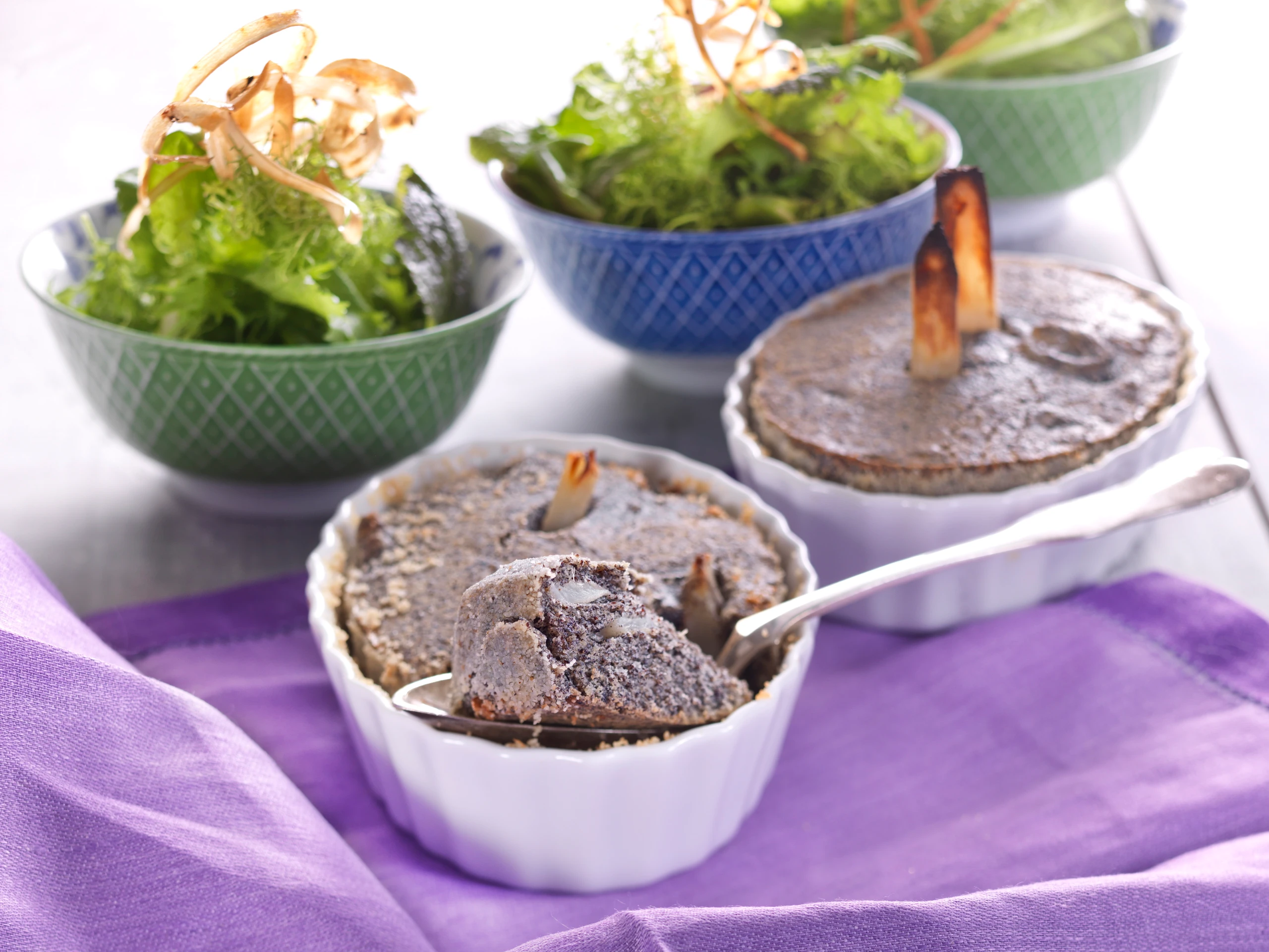 Schwarzwurzel-Mohn-Auflauf