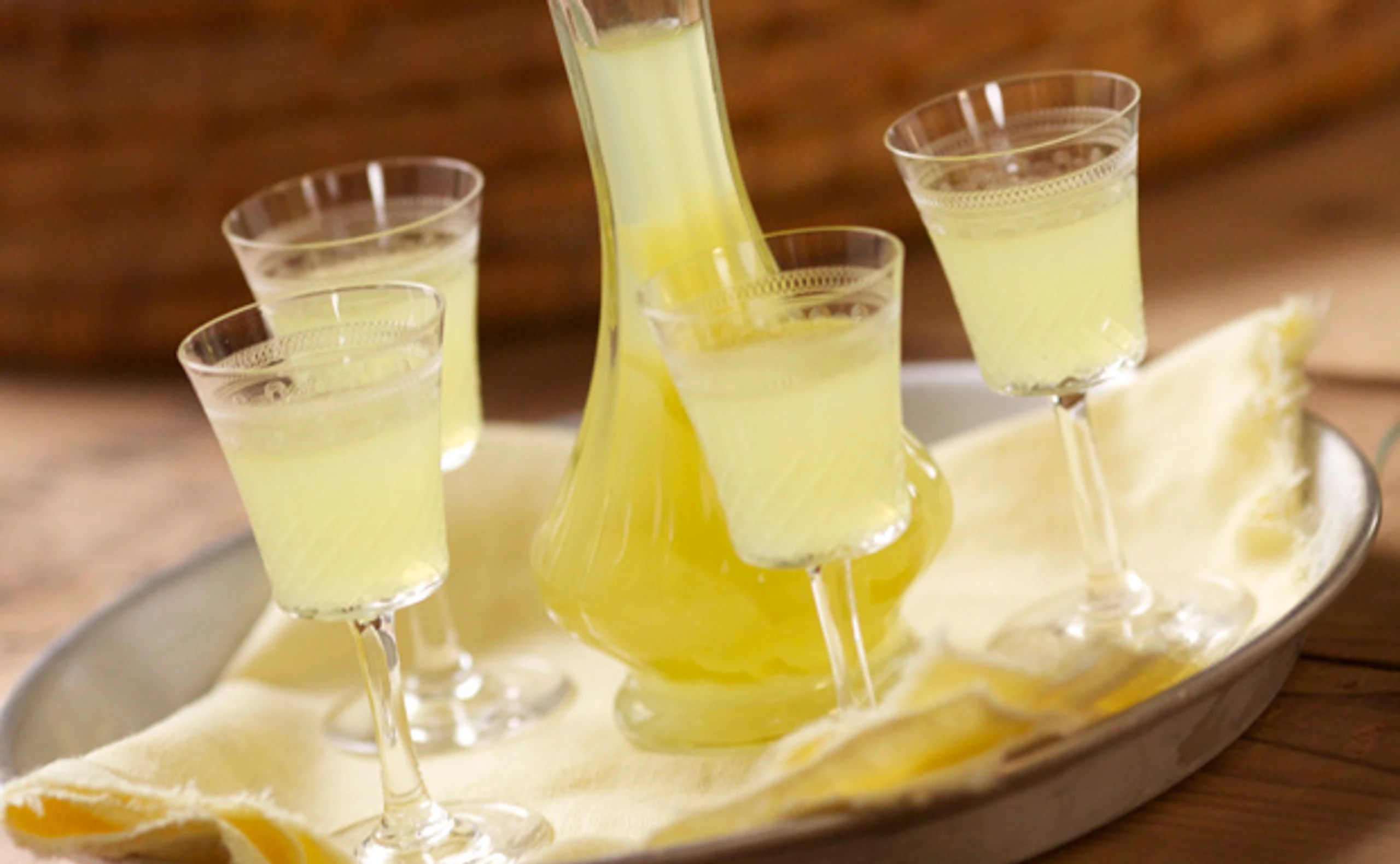 Selbstgemachter Limoncello