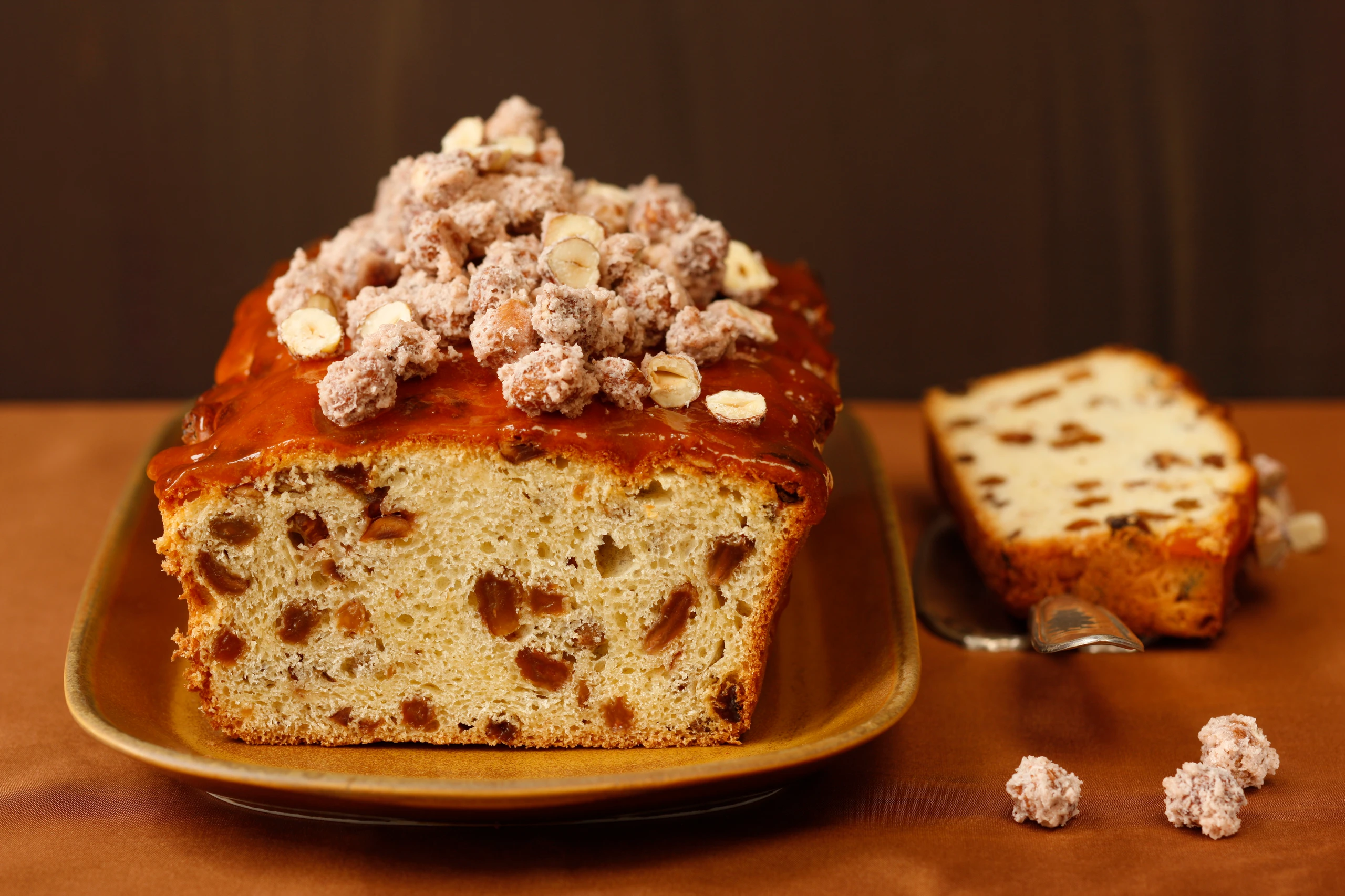 Rosinen-Germkuchen