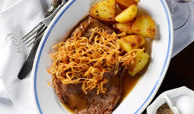 Zwiebel-Rostbraten