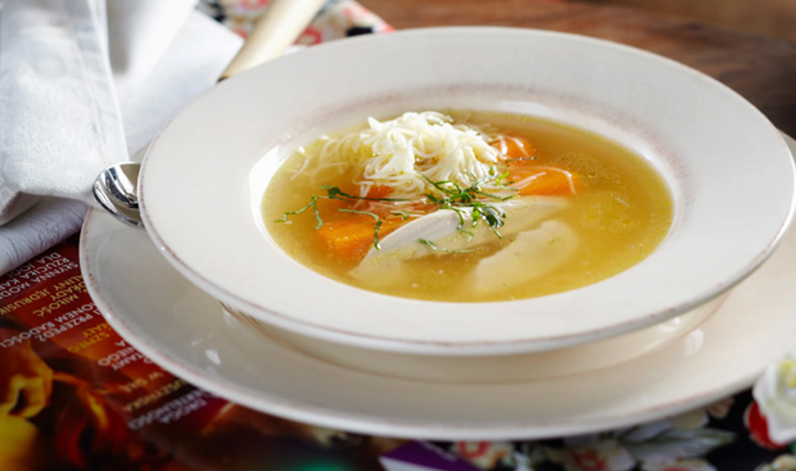 Rosót: Polnische Hühnersuppe