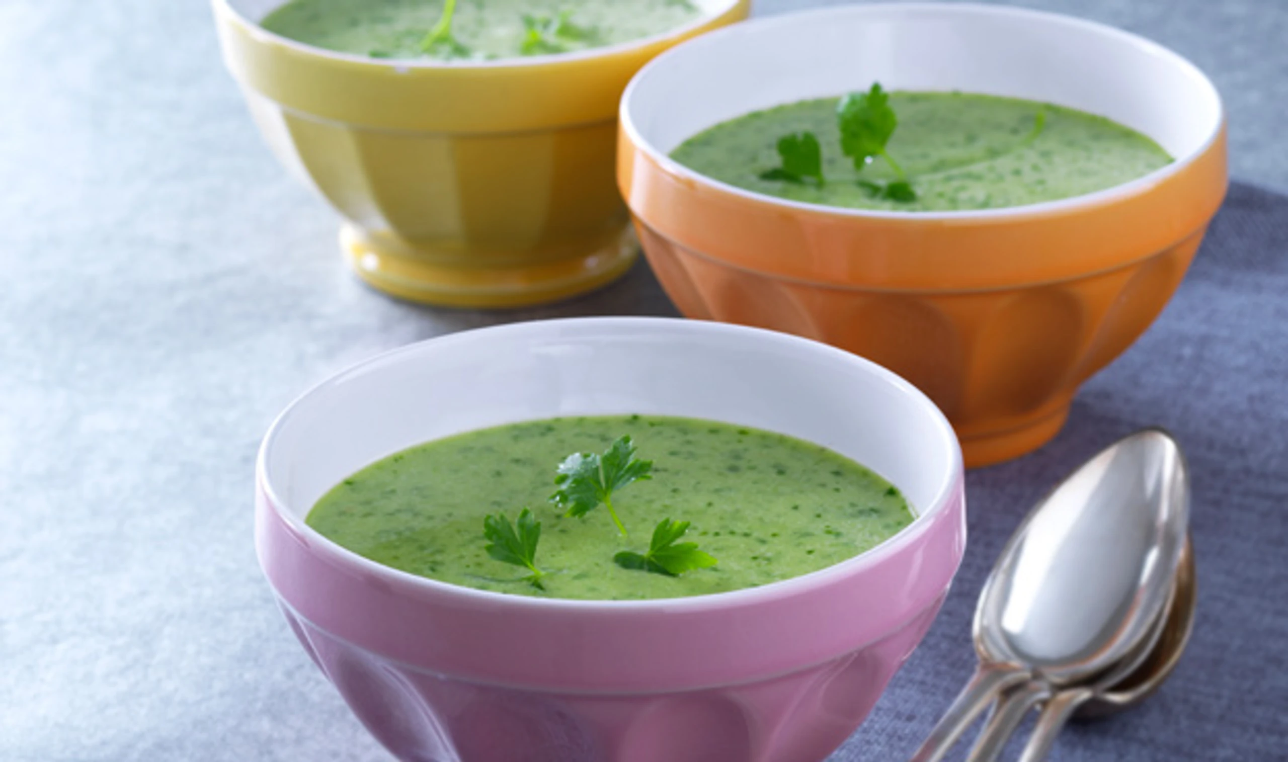 Knoblauch-Haferflockensuppe