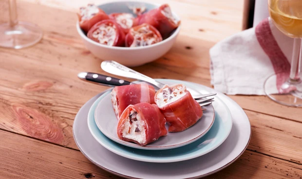 Rohschinken-Röllchen