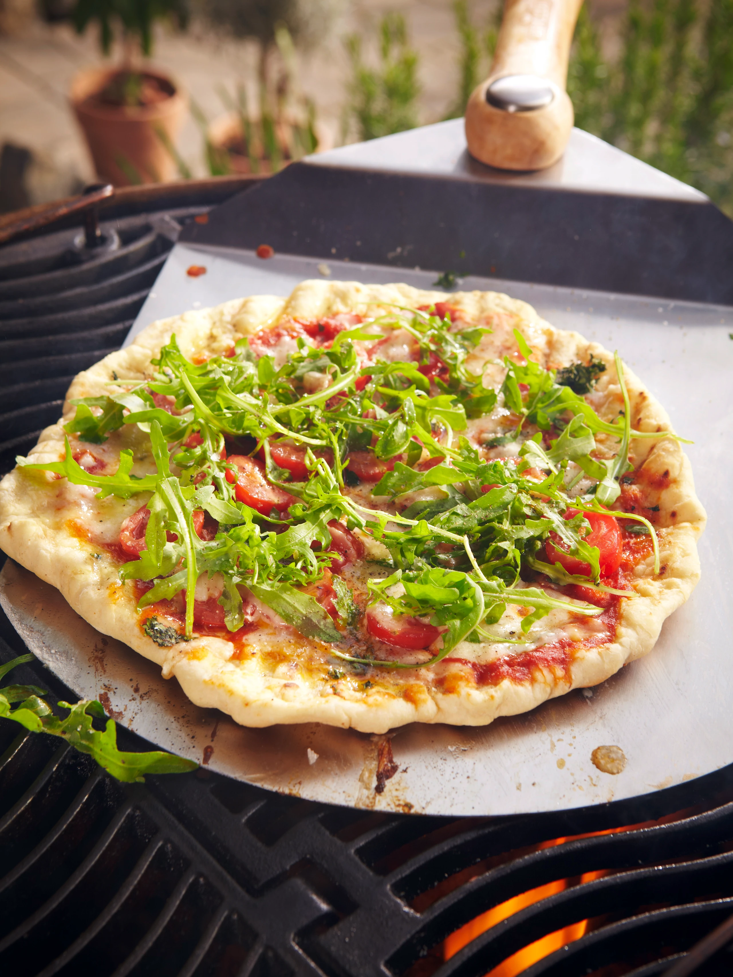 Grillpizza