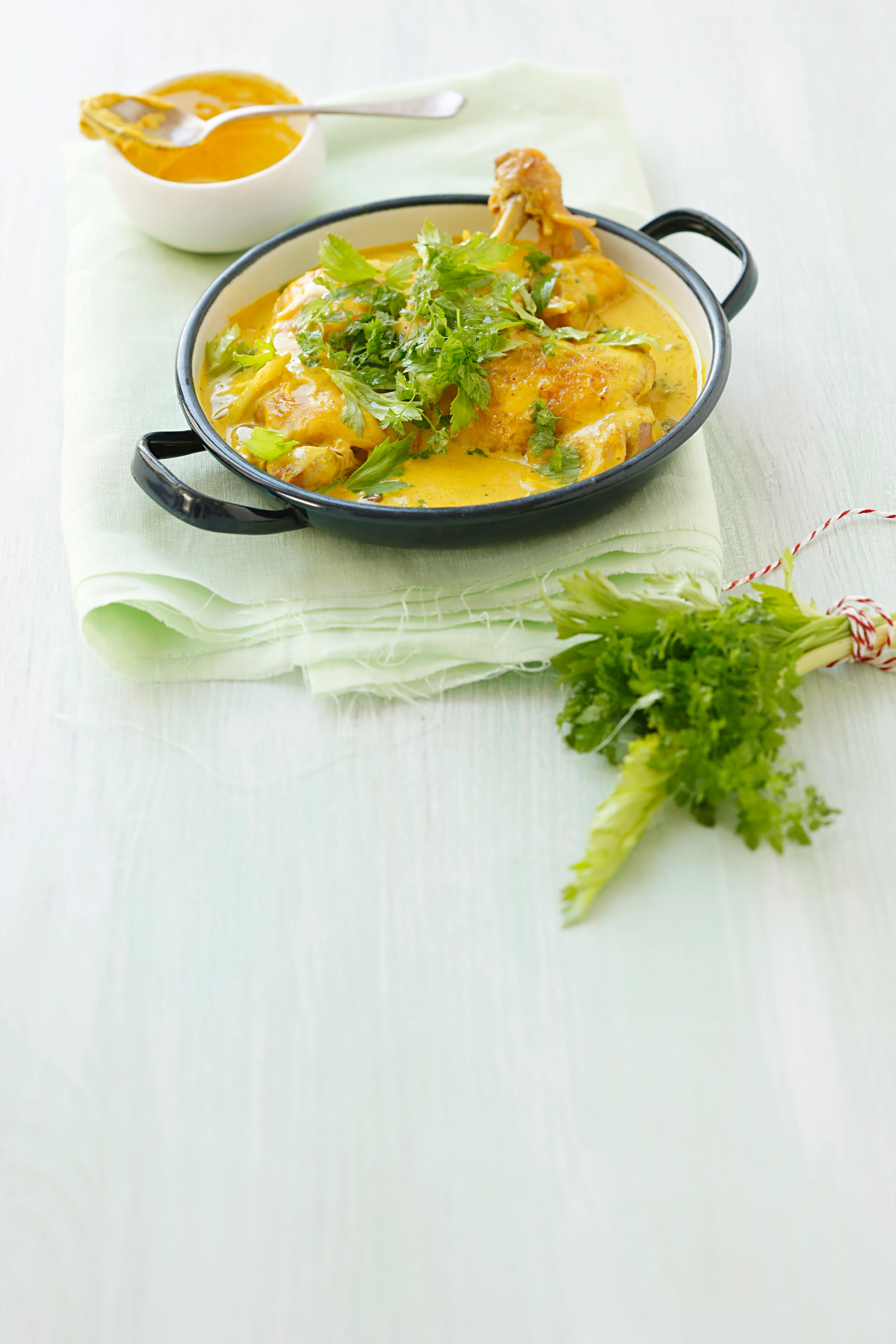 Hühnerragout mit Kapern