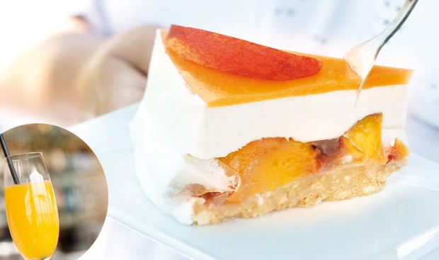 Bellini Torte und Bellini