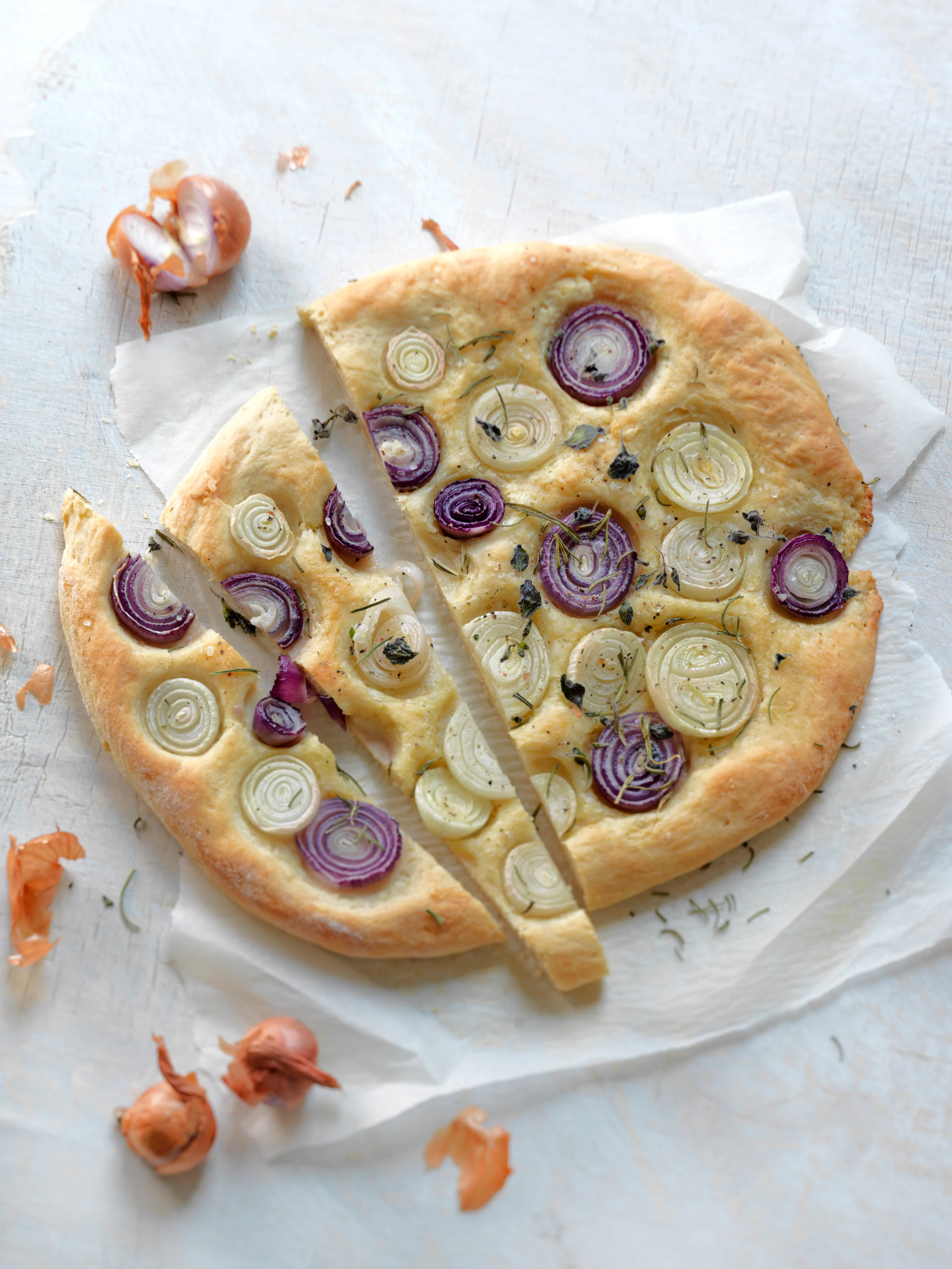 Zwiebel-Erdäpfel-Fladen