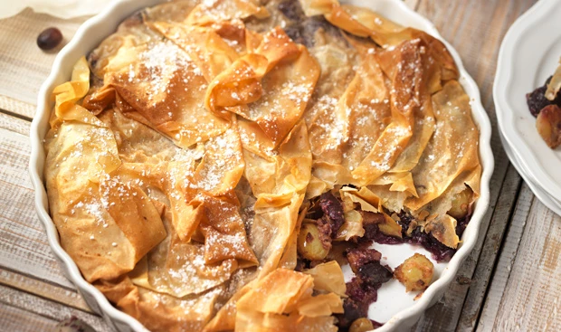 Weintrauben-Tarte