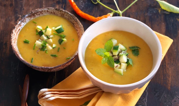 Erbsen-Cremesuppe