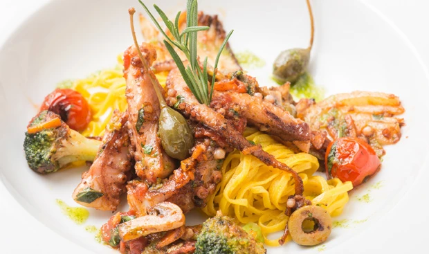 Oktopus-Ragout