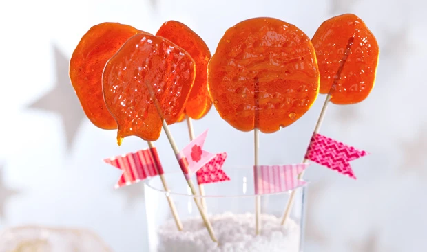 Himbeer-Zitronen-Lollies