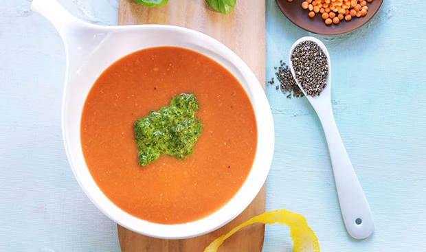 Rote Linsensuppe