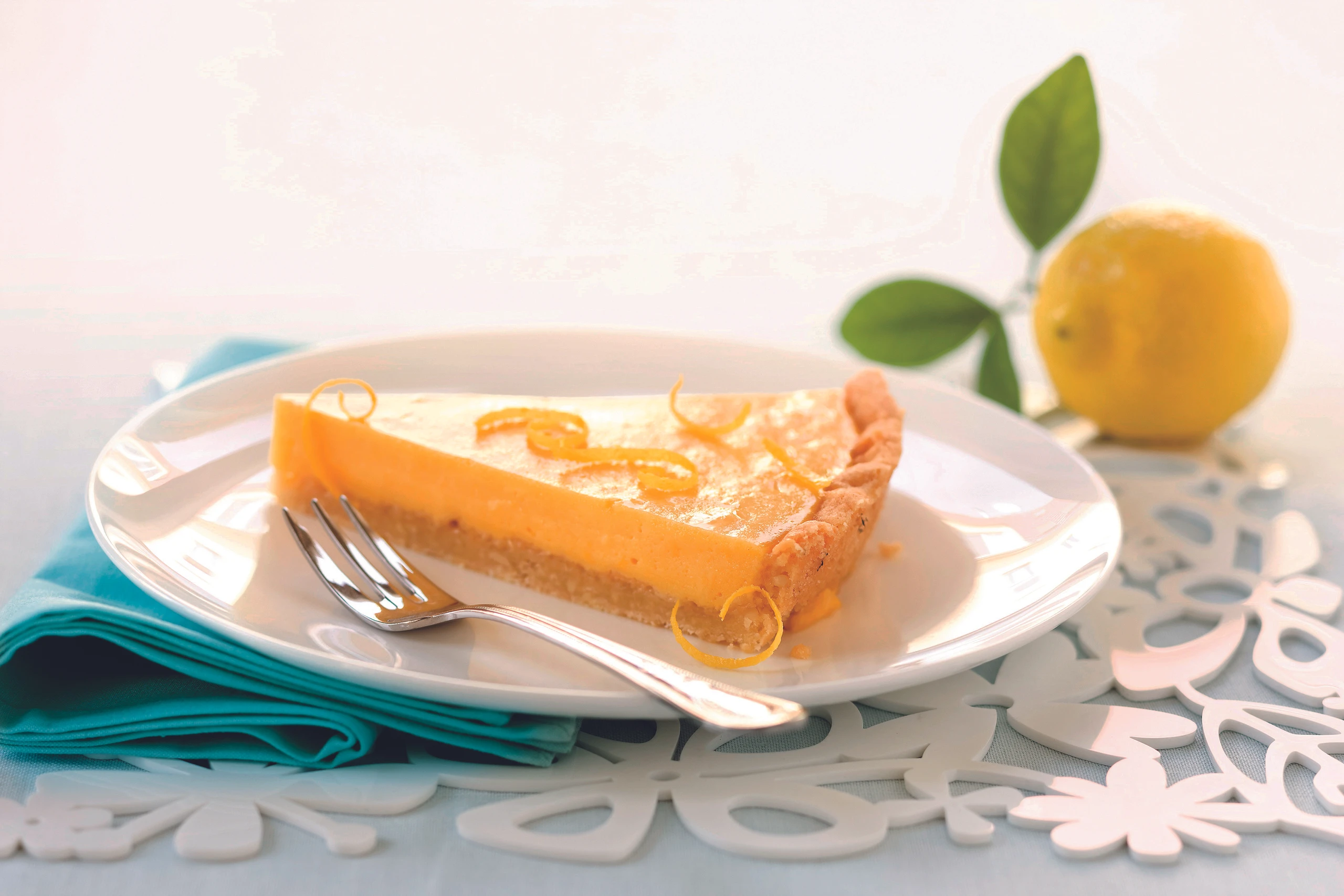 Mandel-Zitronen-Tarte