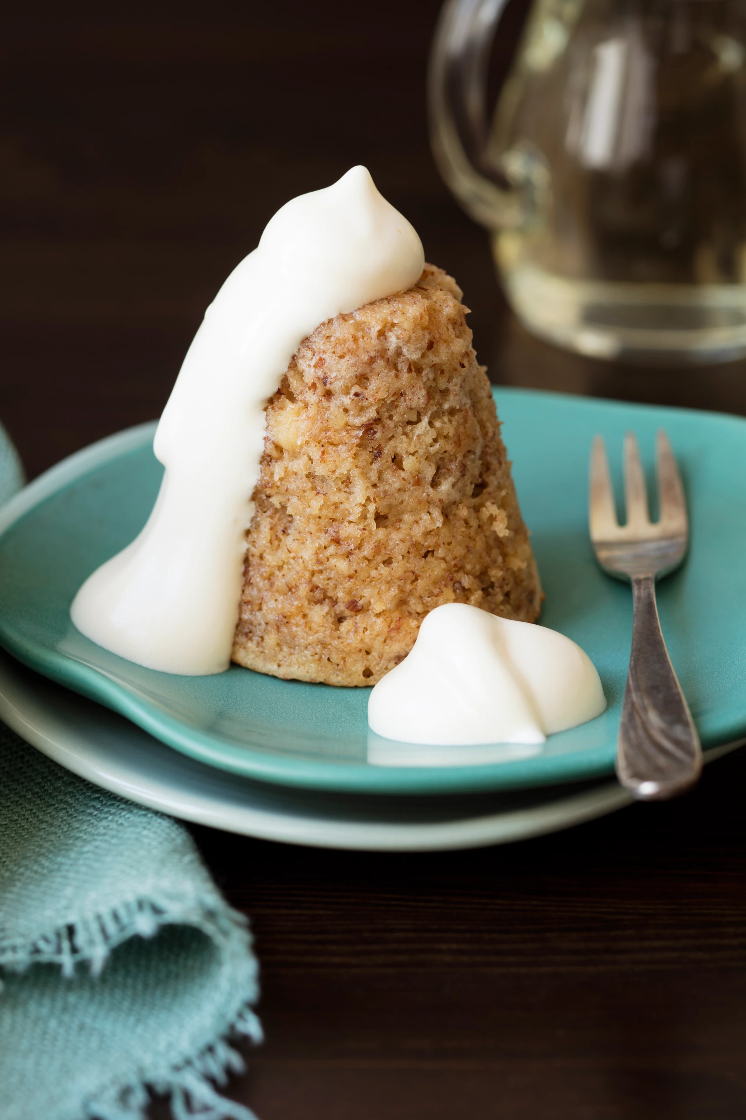 Mandelkoch mit Weinschaum