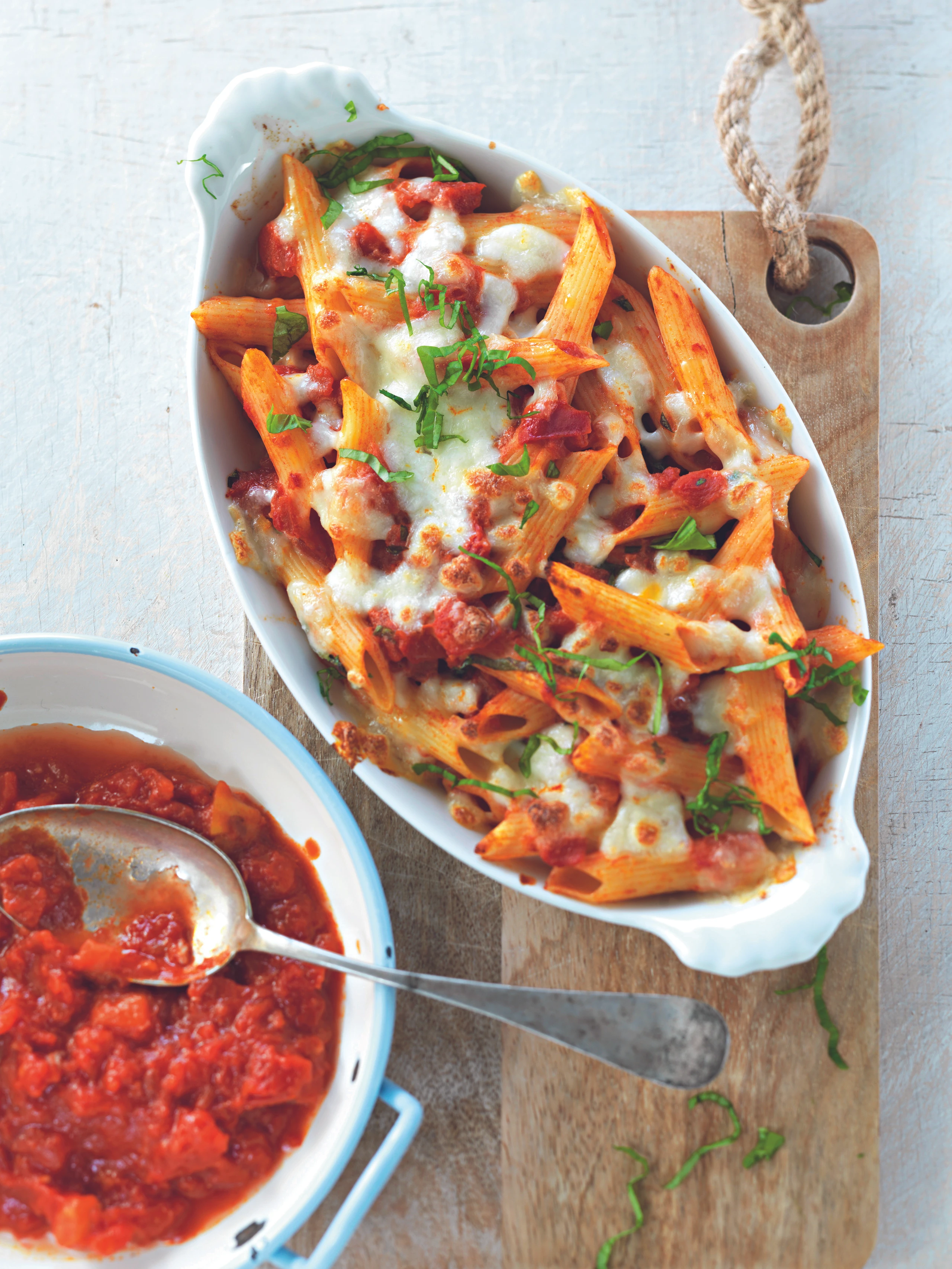 Penne gratinati