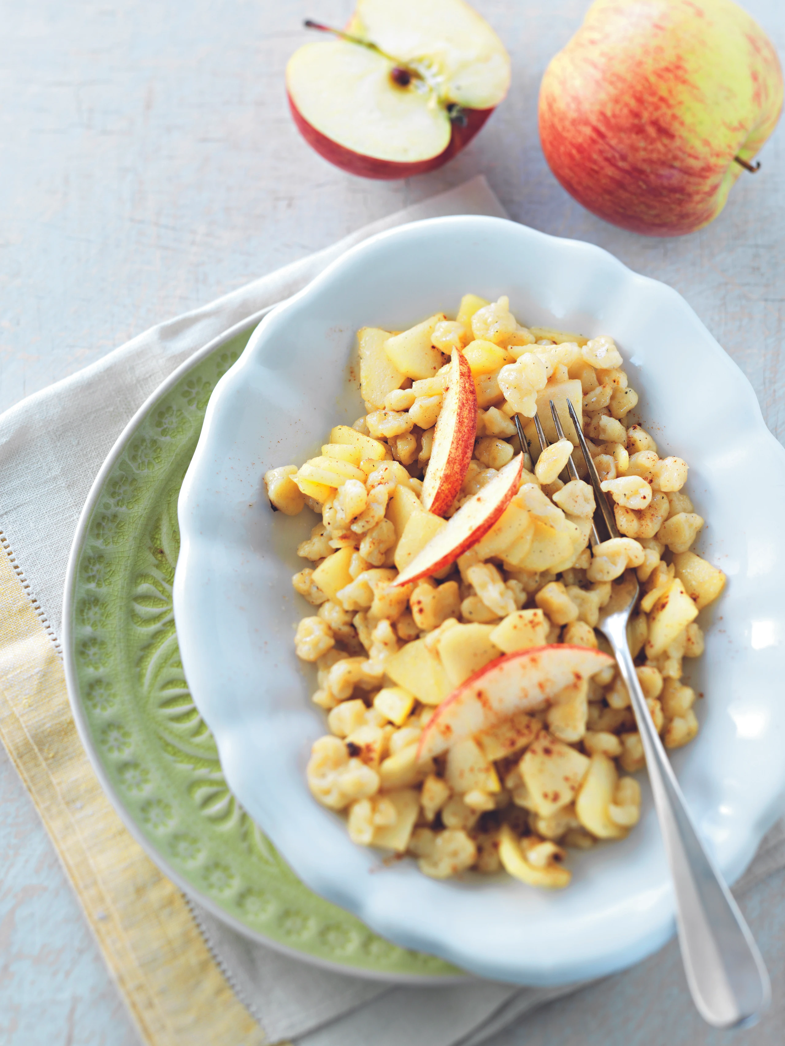 Apfelspätzle