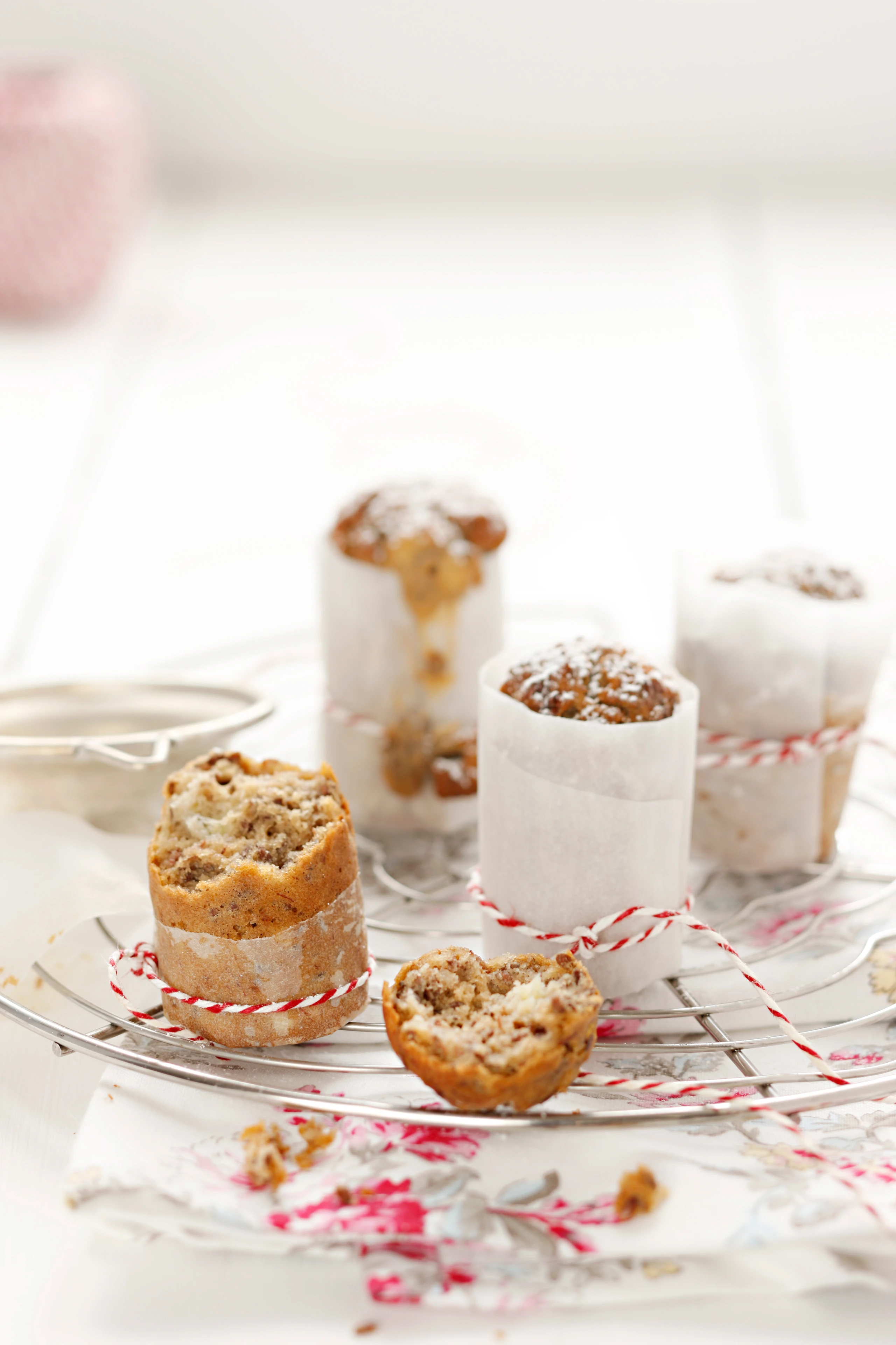 Bananen-Leinsamen-Muffins