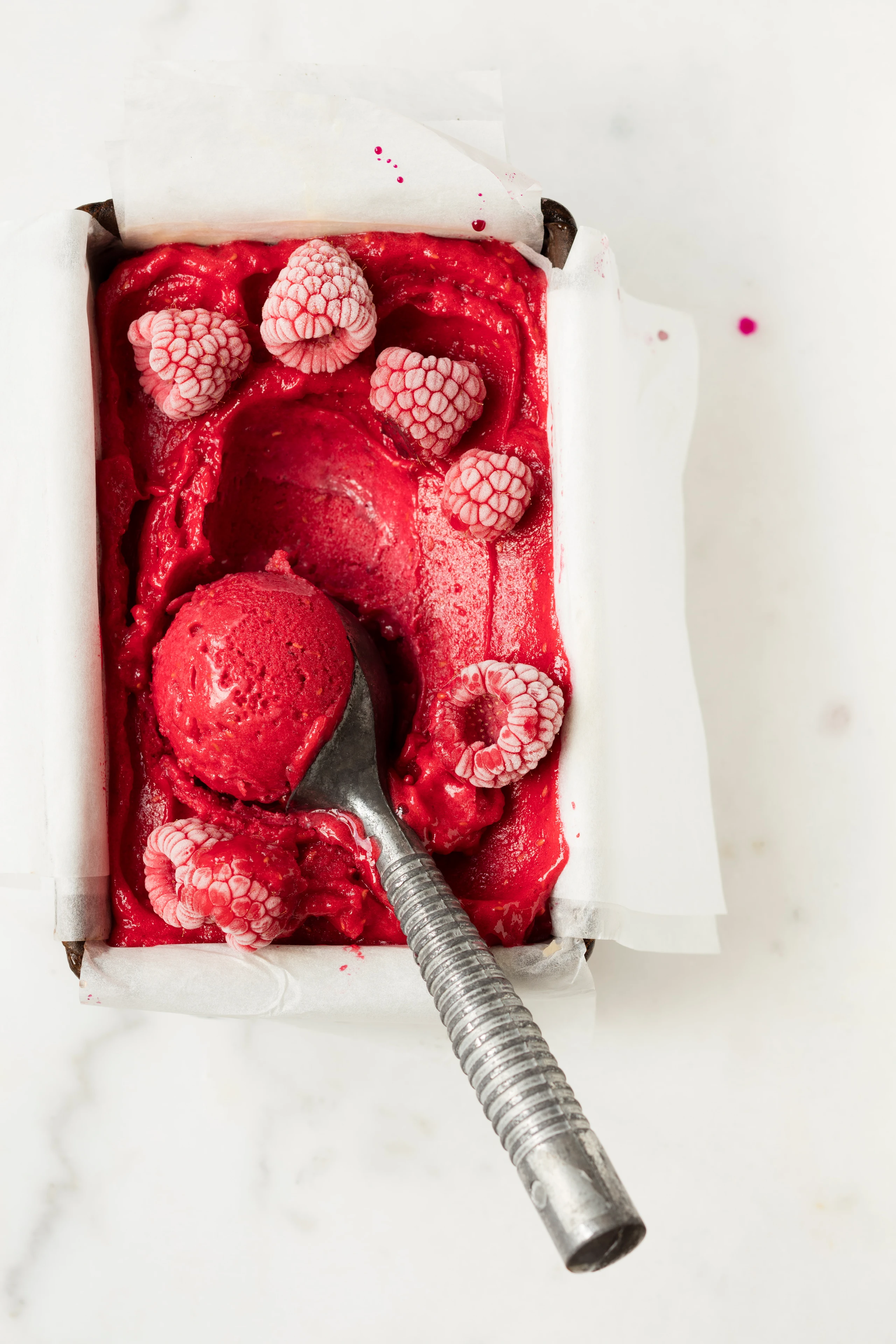 Himbeersorbet