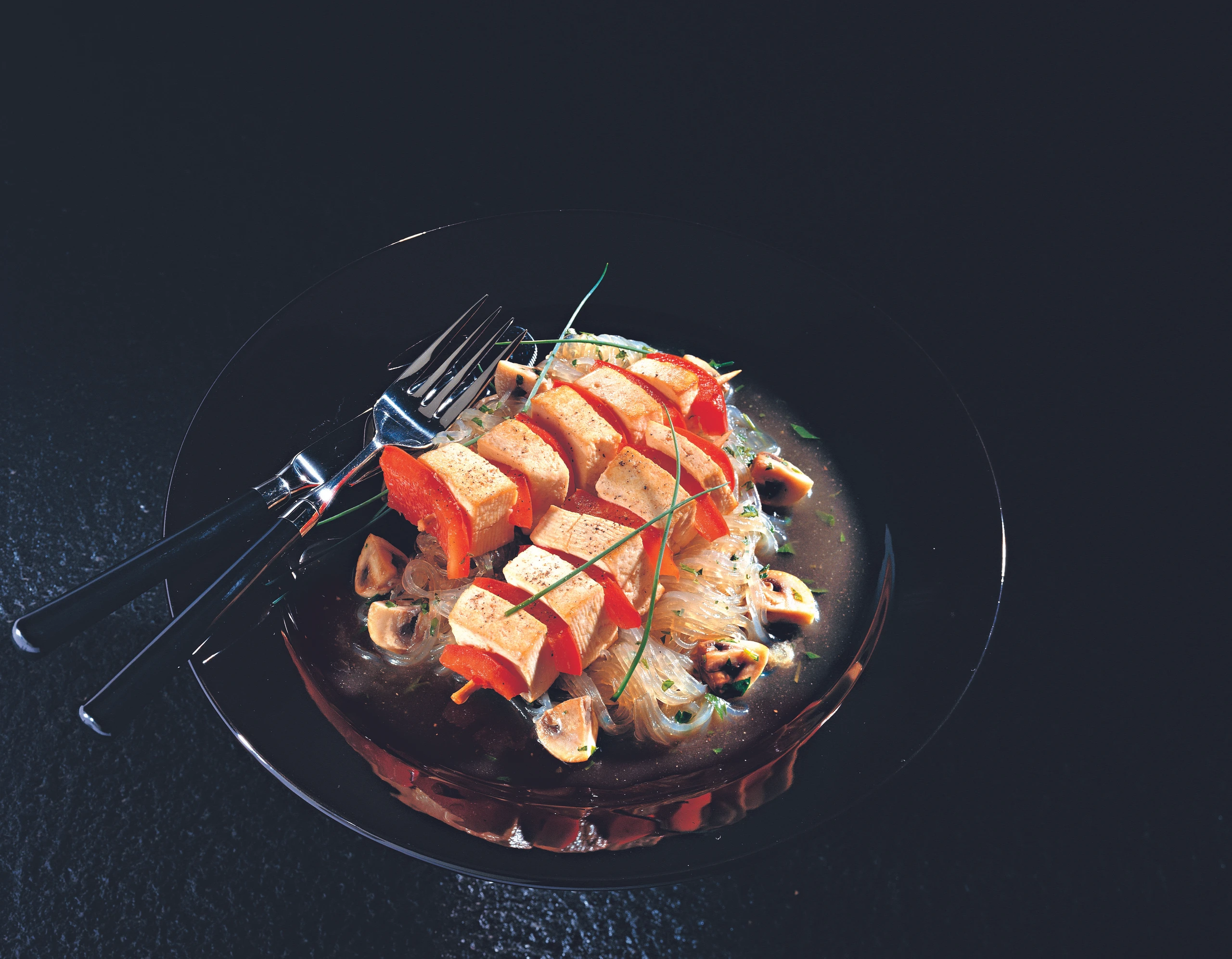 Tofu-Gemüse-Spieße