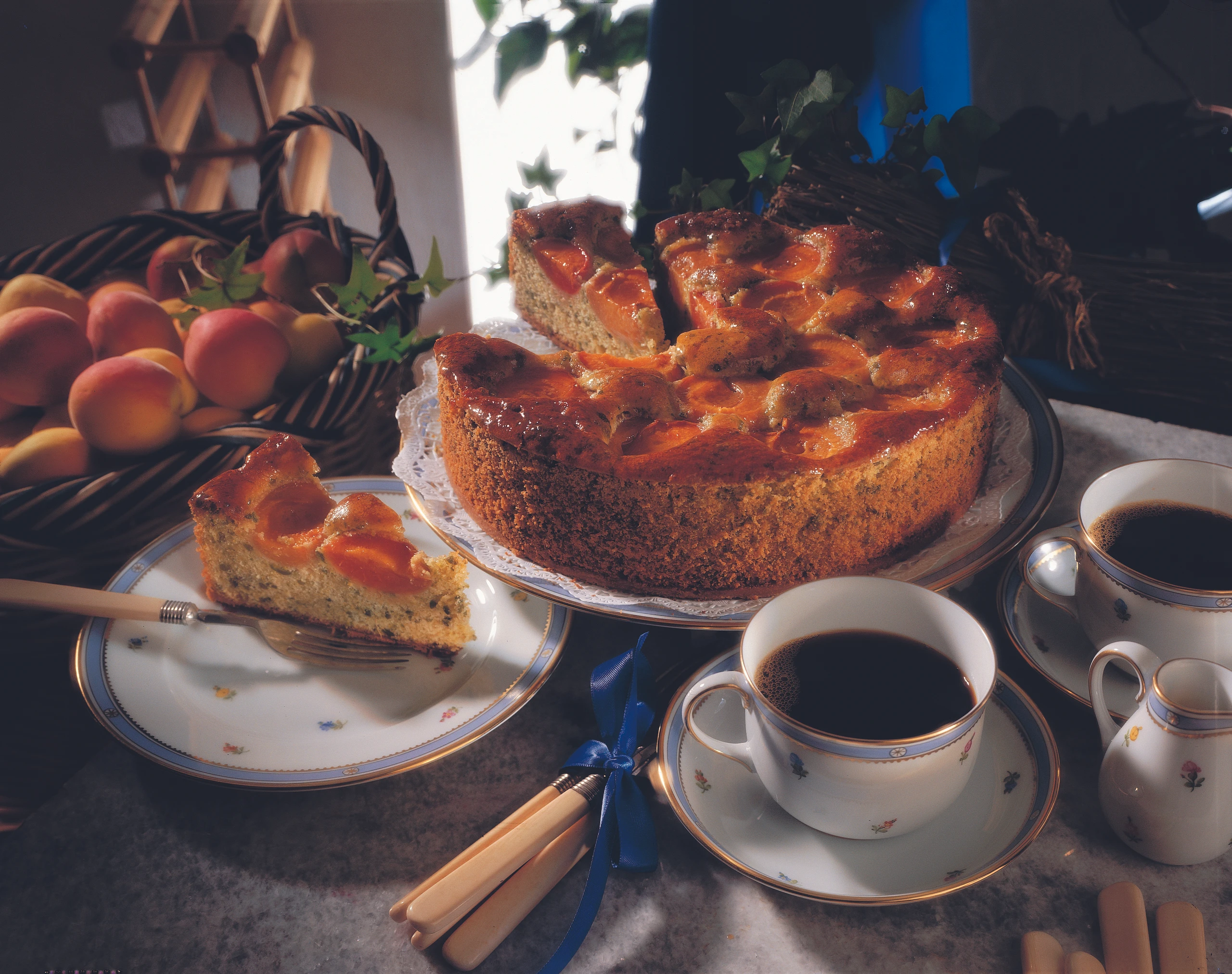 Marillen-Pistazienkuchen