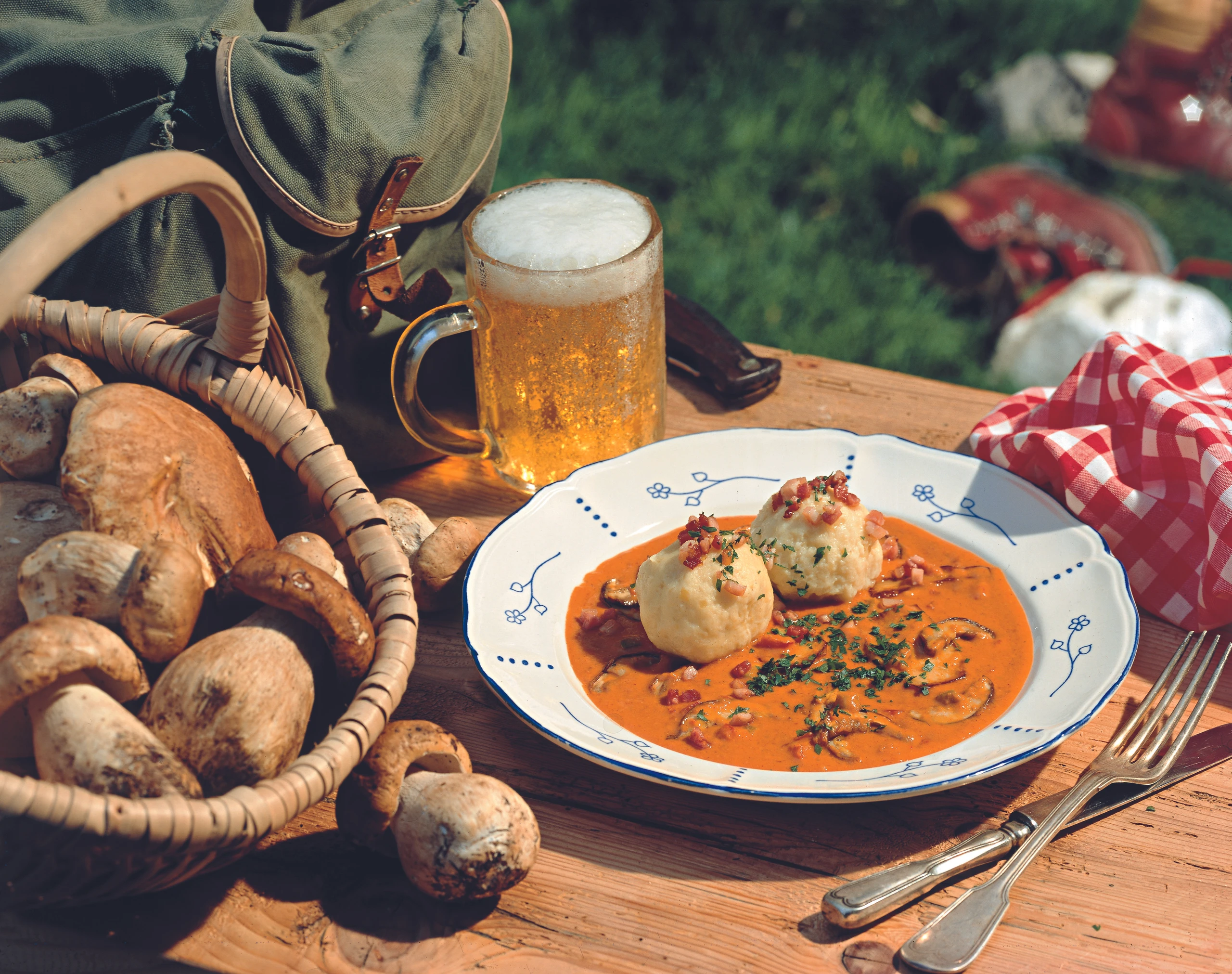 Steinpilz-Gulasch