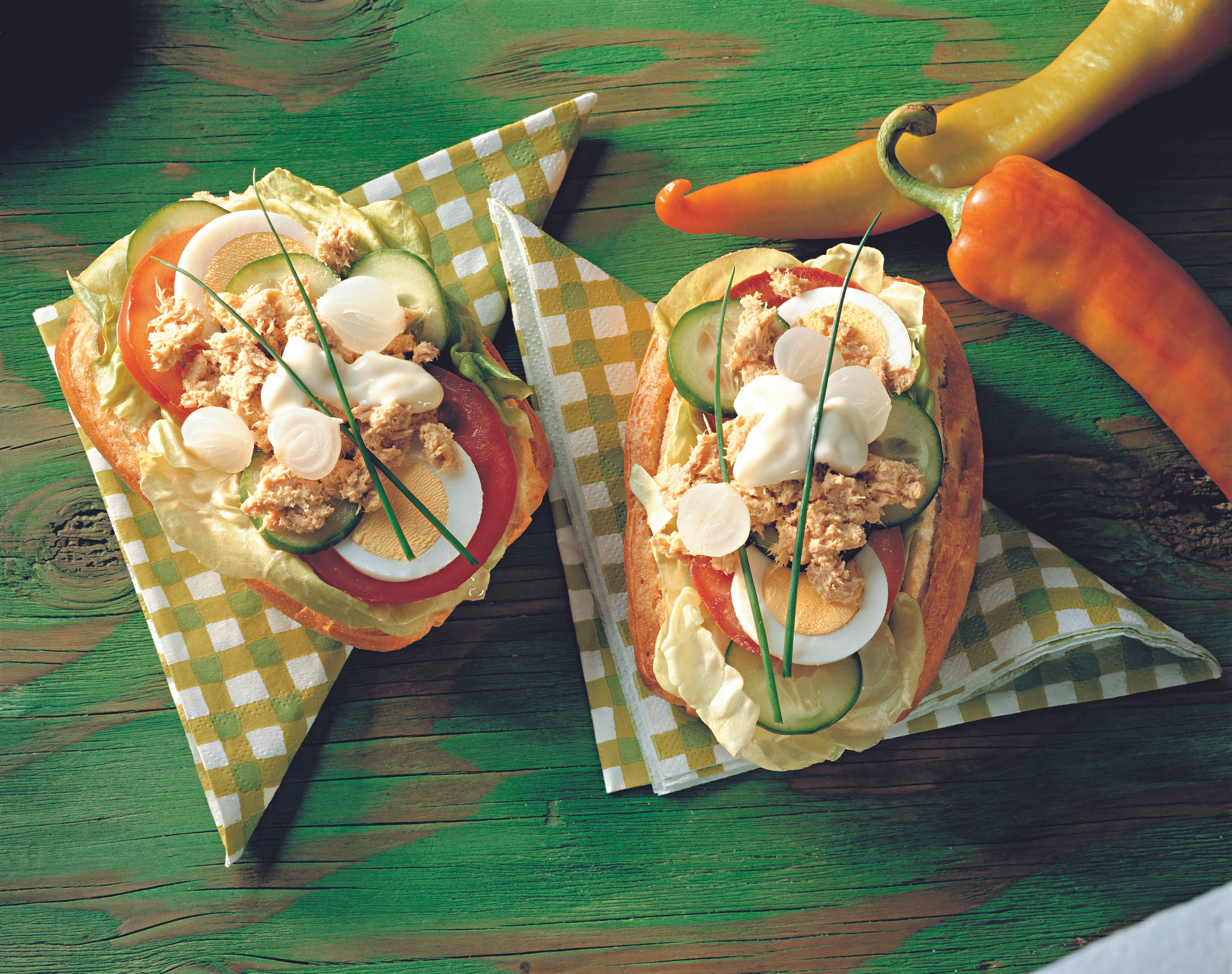 Baguettes mit Thunfischcreme