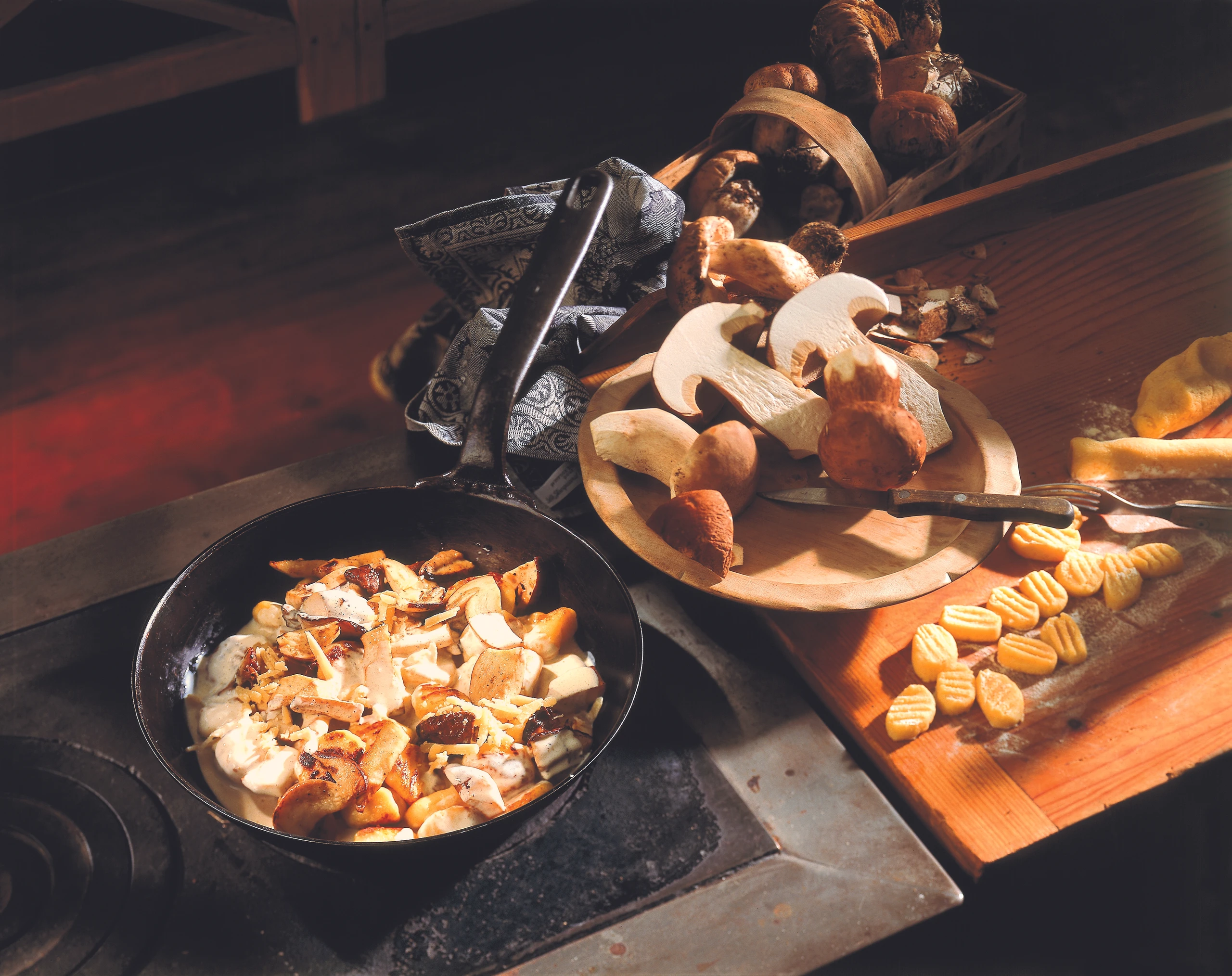 Steinpilz Gnocchi