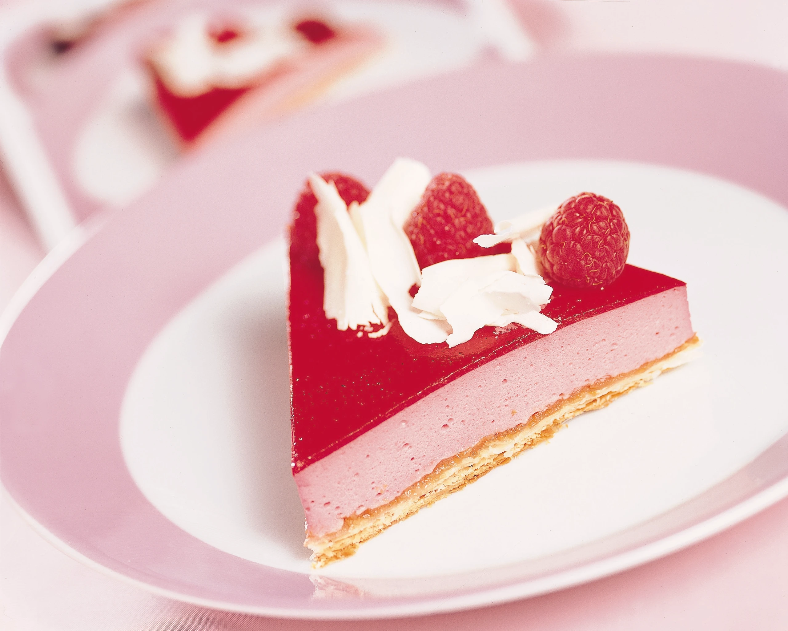 Himbeer-Obers-Cremeschnitte