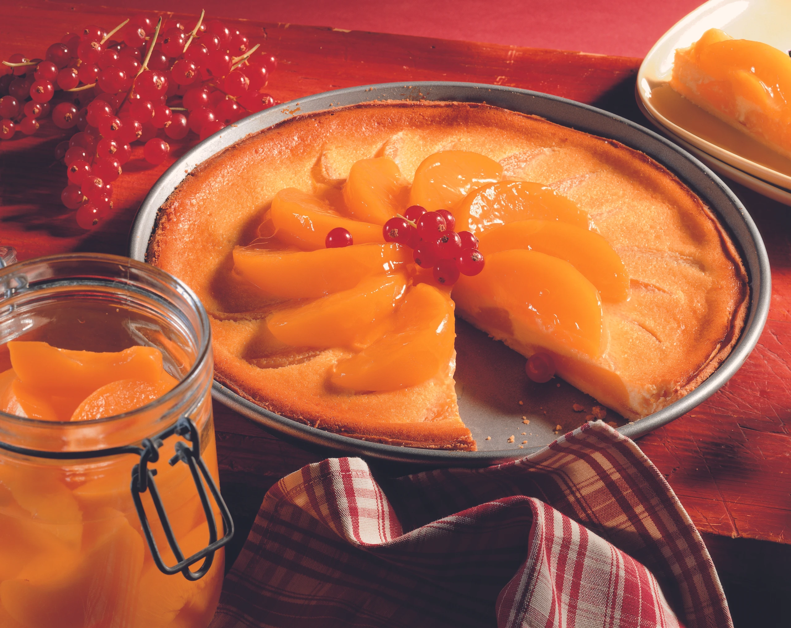 Pfirsich Royaltarte