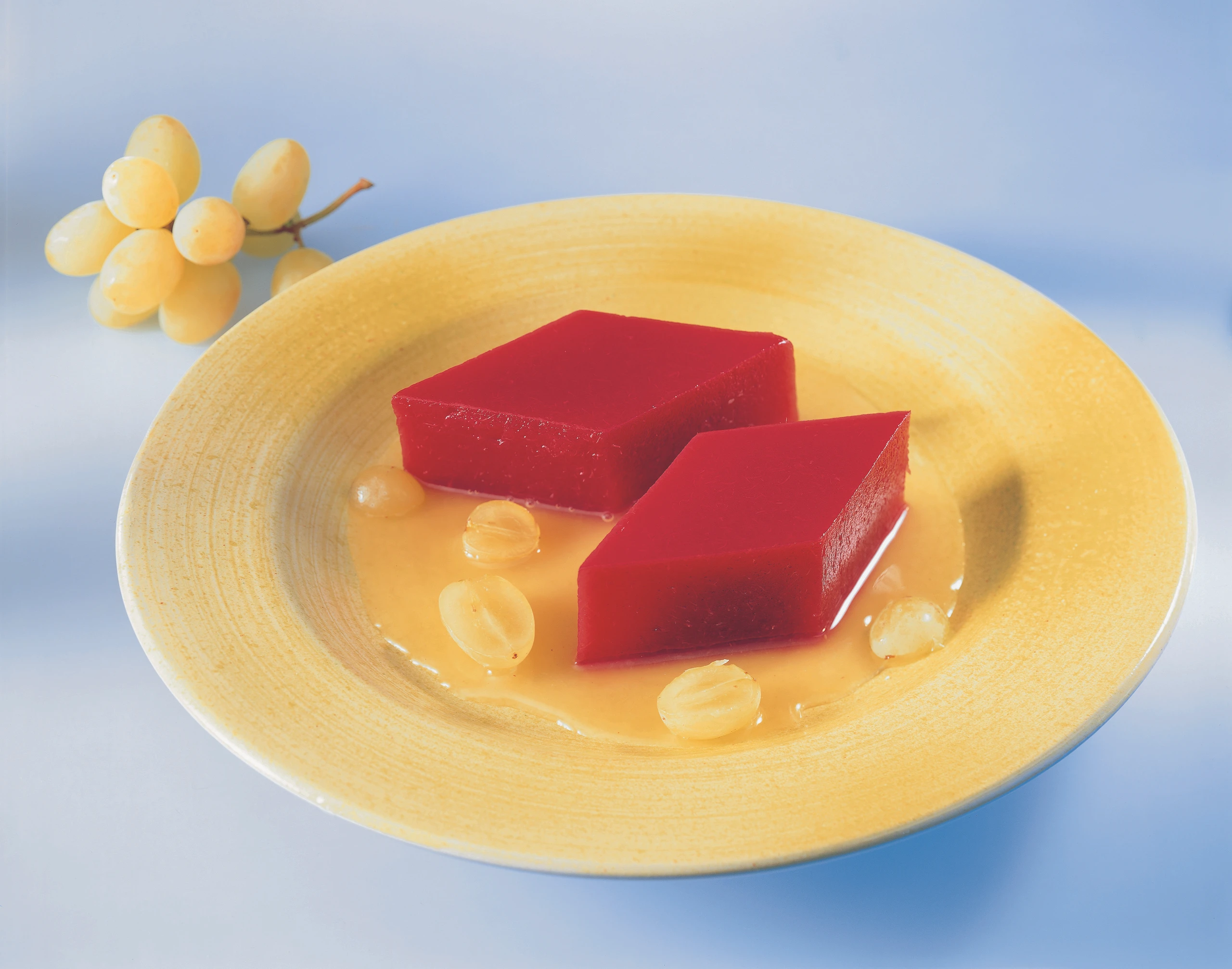 Zwetschkengelee mit Traubensauce