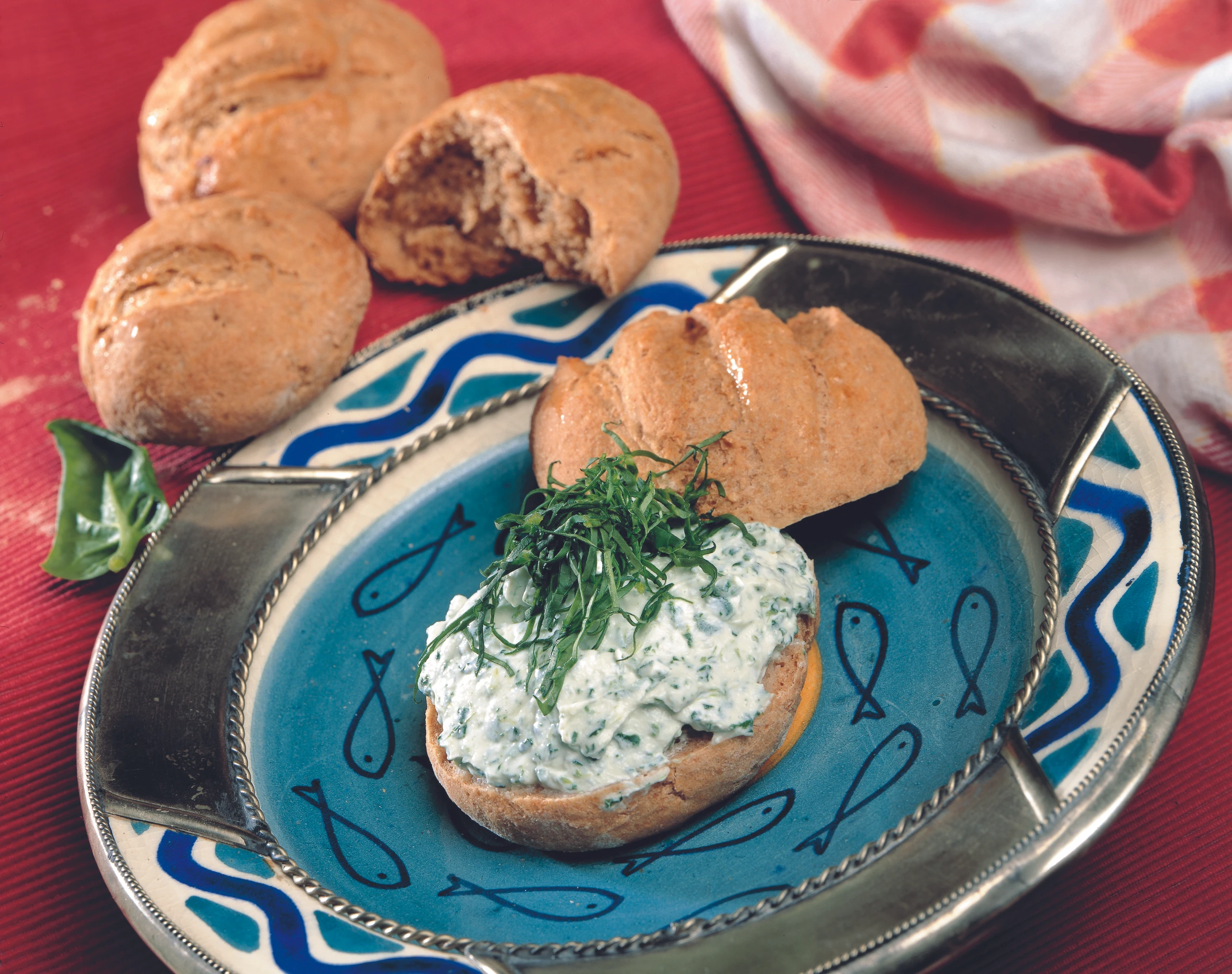 Ricotta-Spinat-Aufstrich