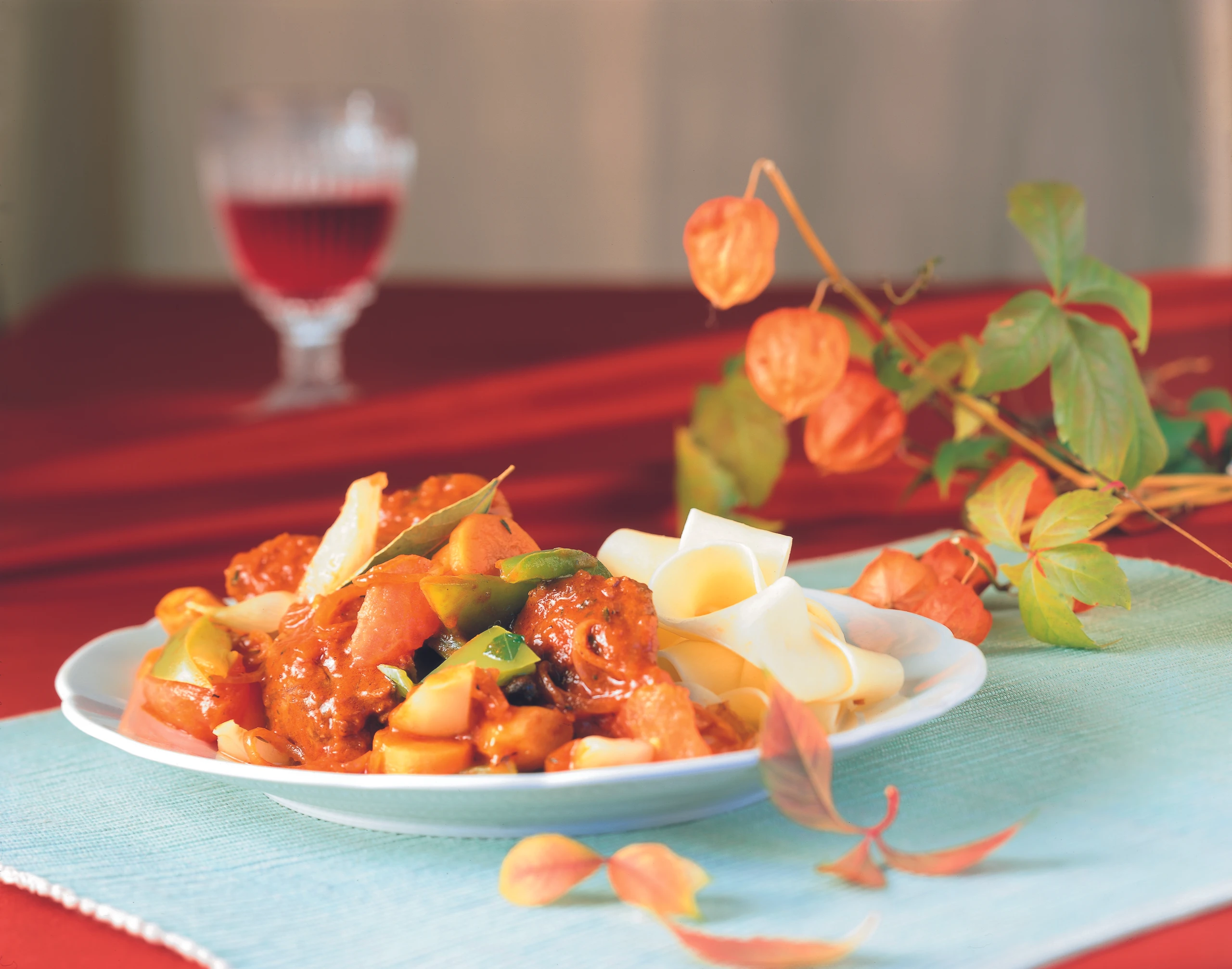 Rindsragout mit Fenchel und Tomaten