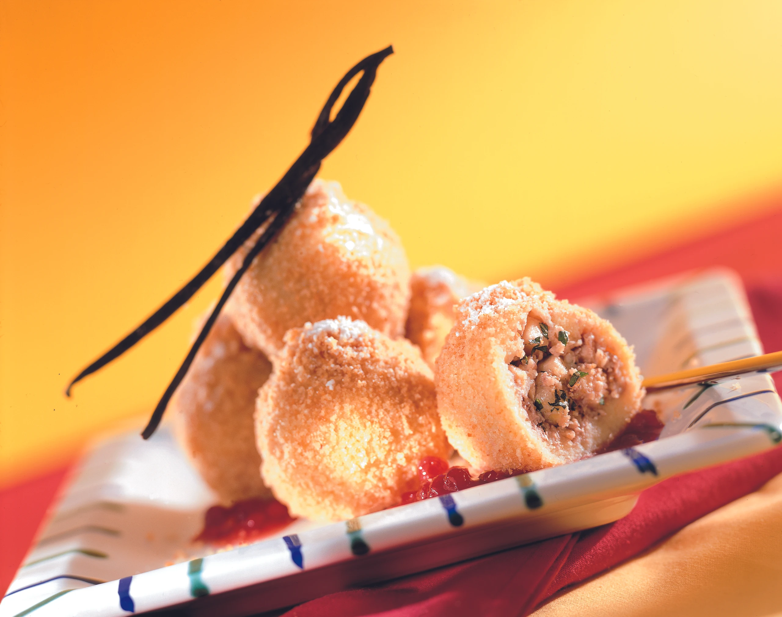 Apfel-Mandelknödel
