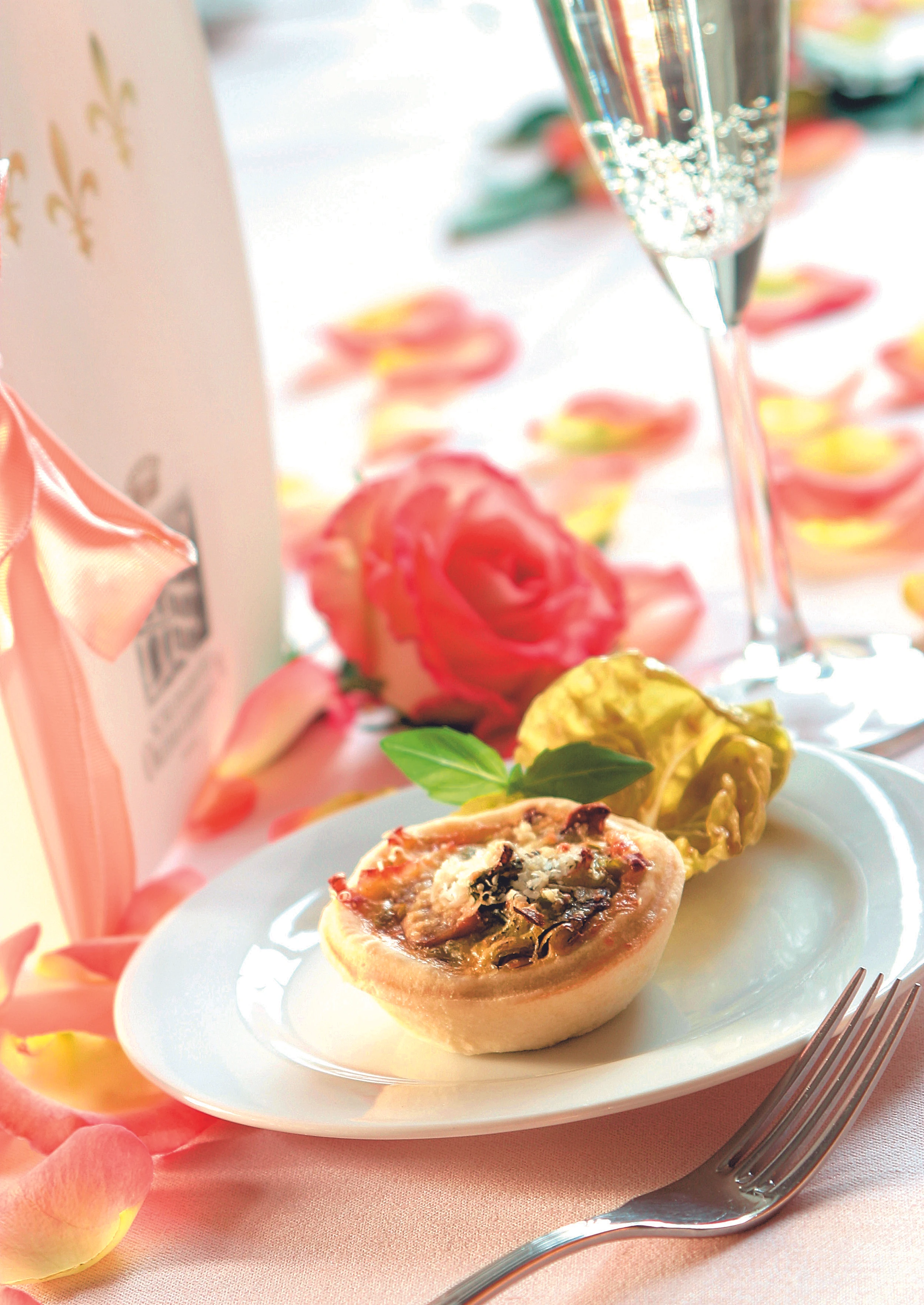 Mini-Quiches mit Schinken und Lauch