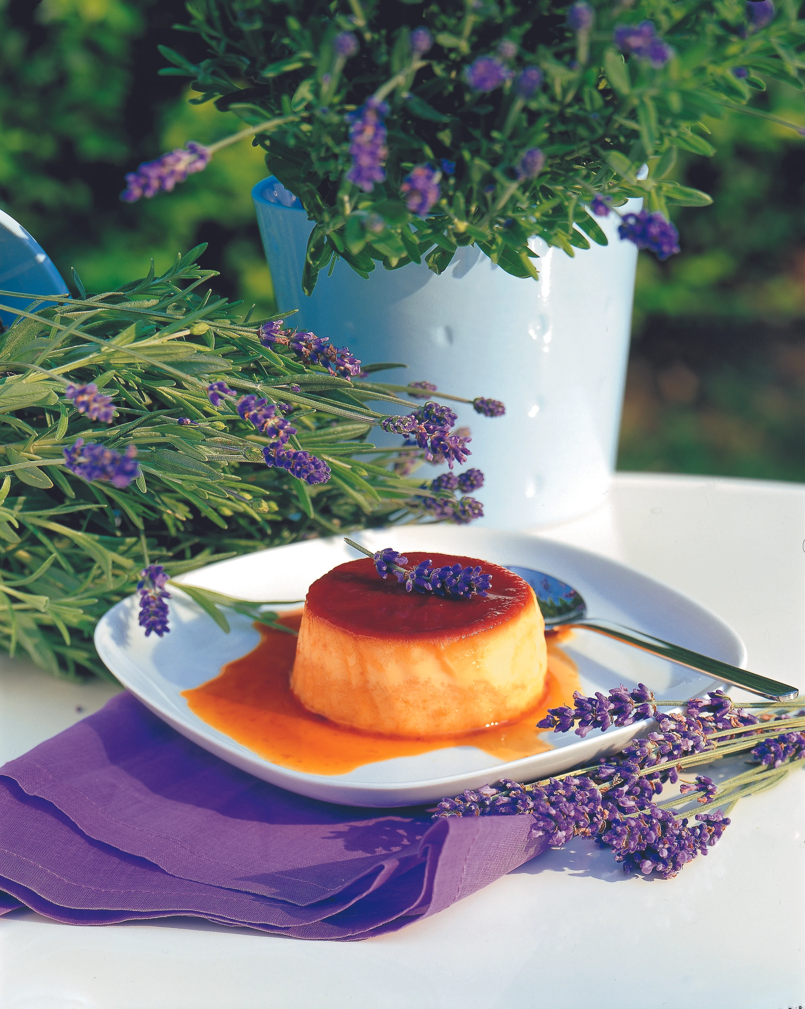 Lavendelpudding