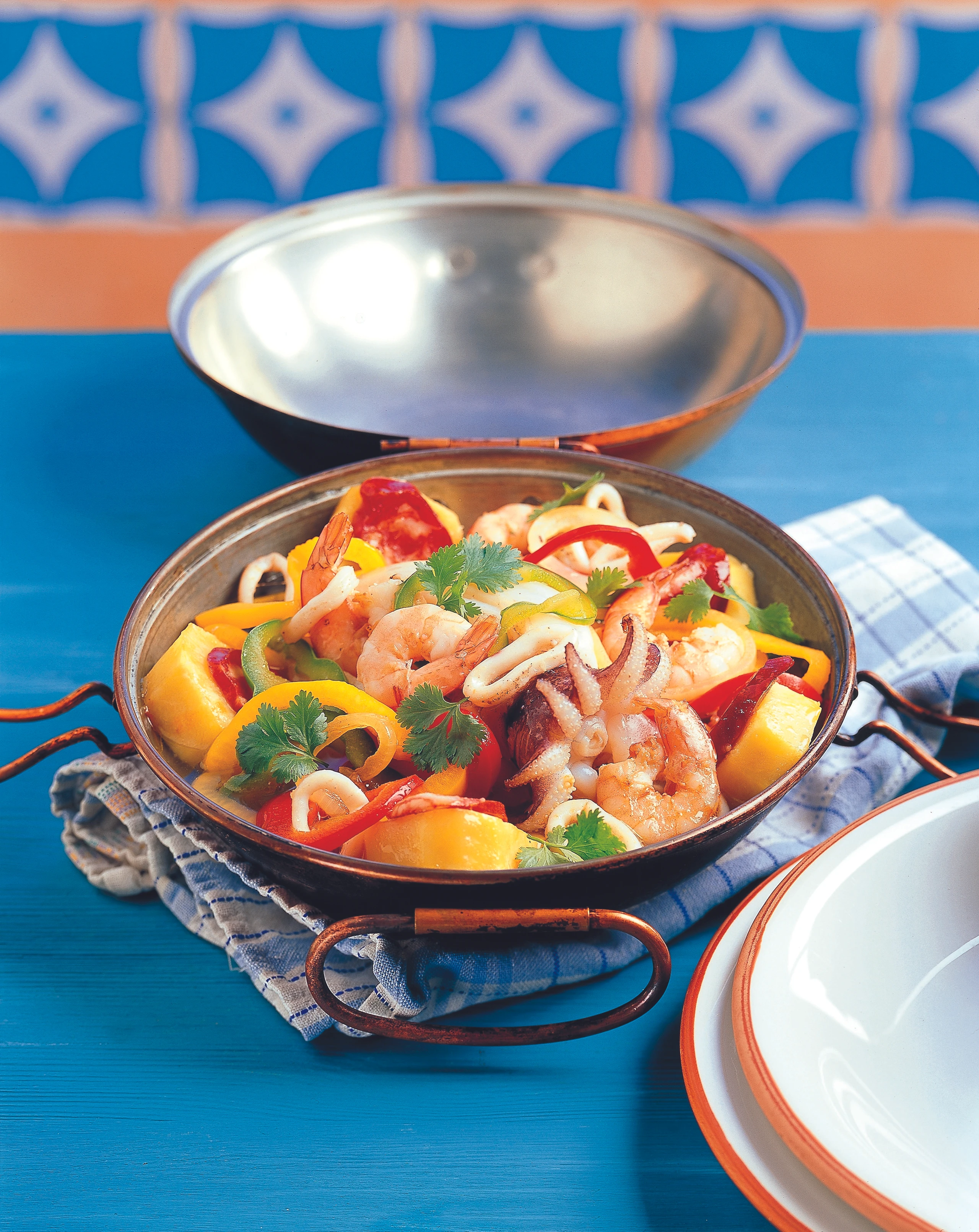 Cataplana do Mar: Portugiesische Meeresfrüchtepfanne