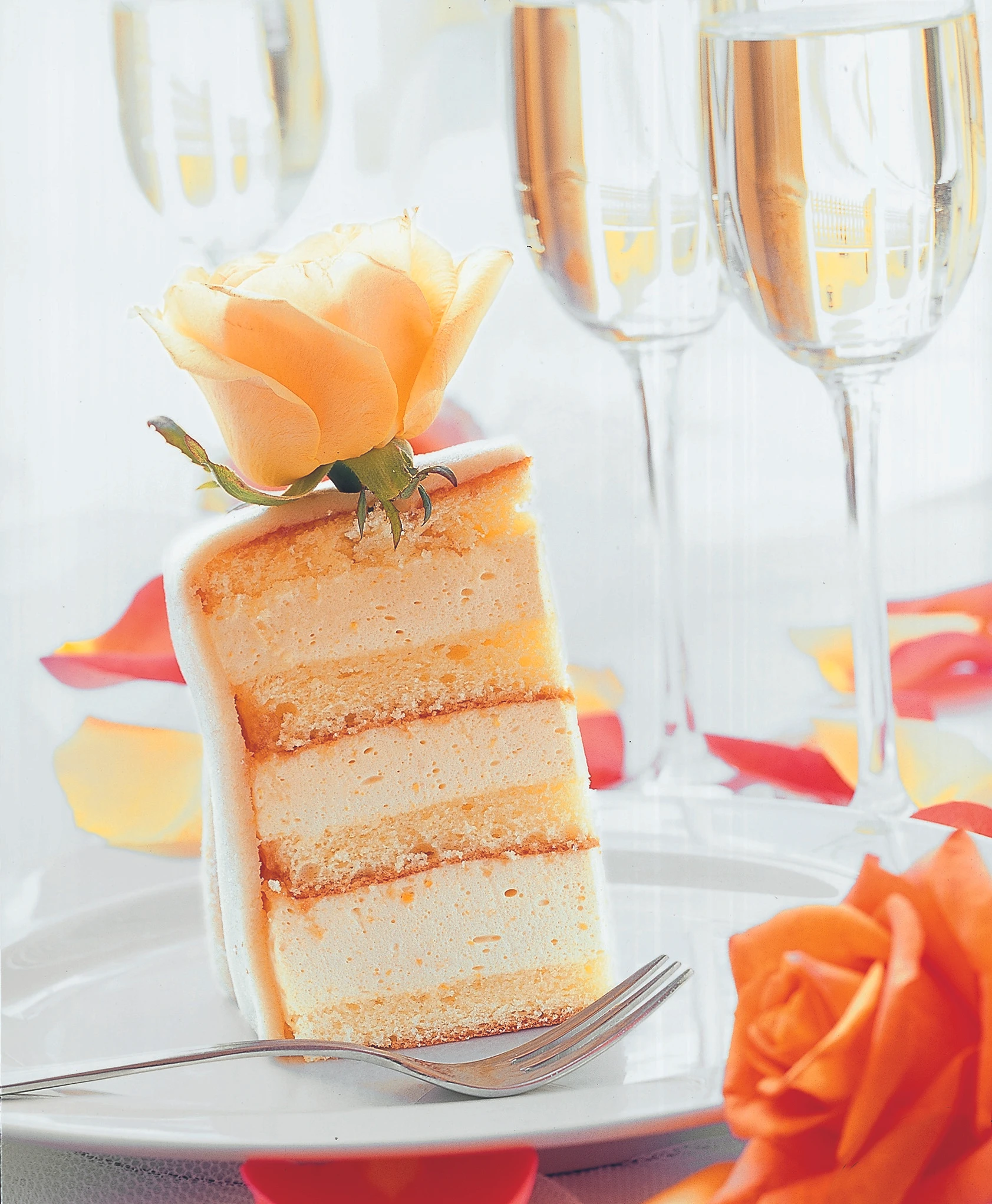 Orangencreme-Torte