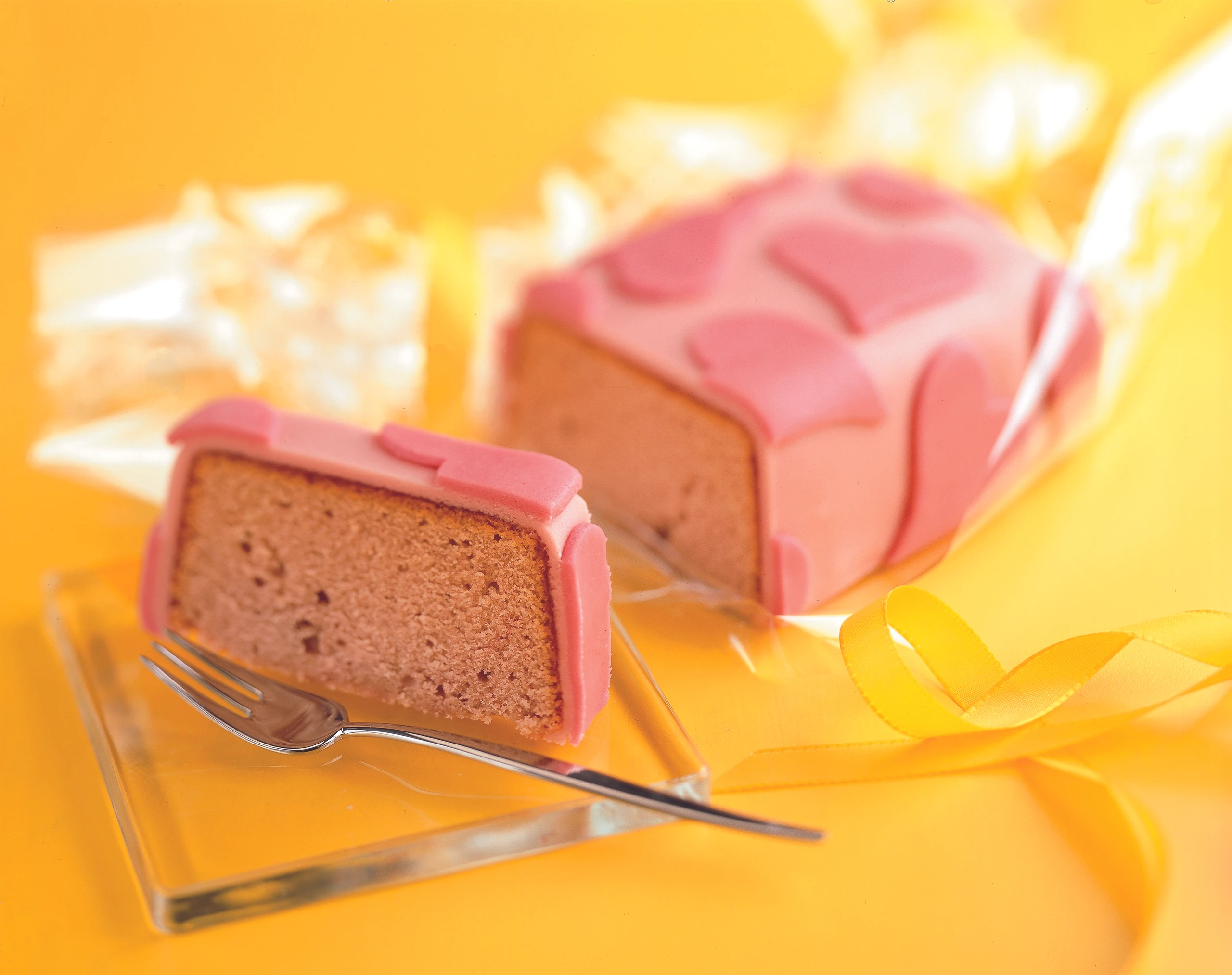 Herziger Kuchen zum Valentinstag