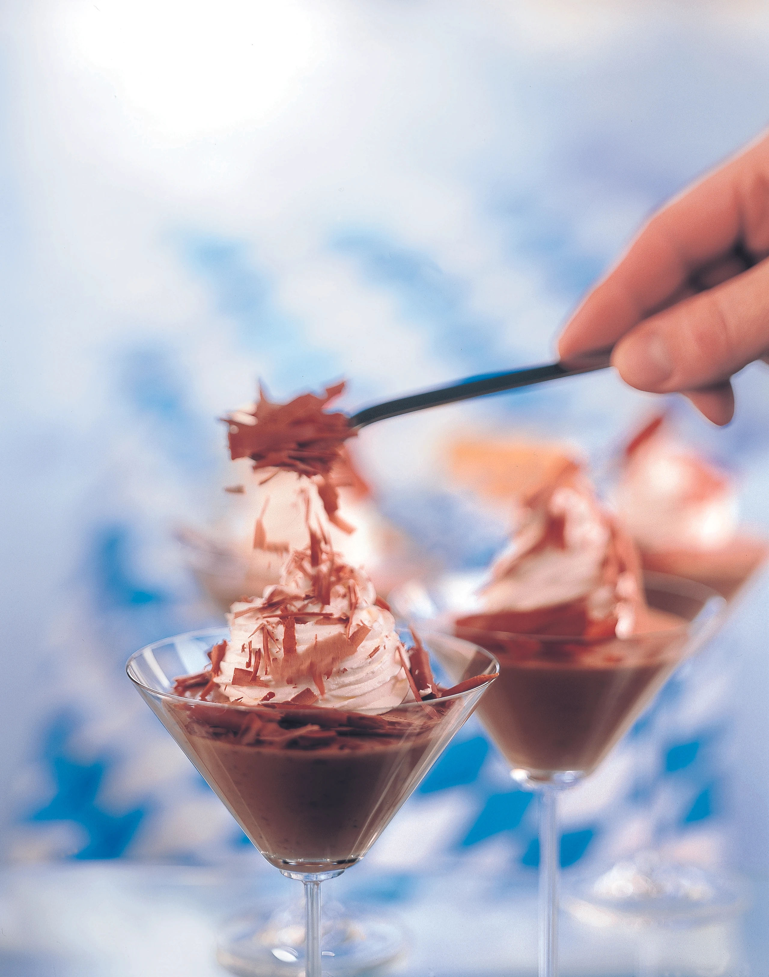 Schokolade-Creme bayrisch