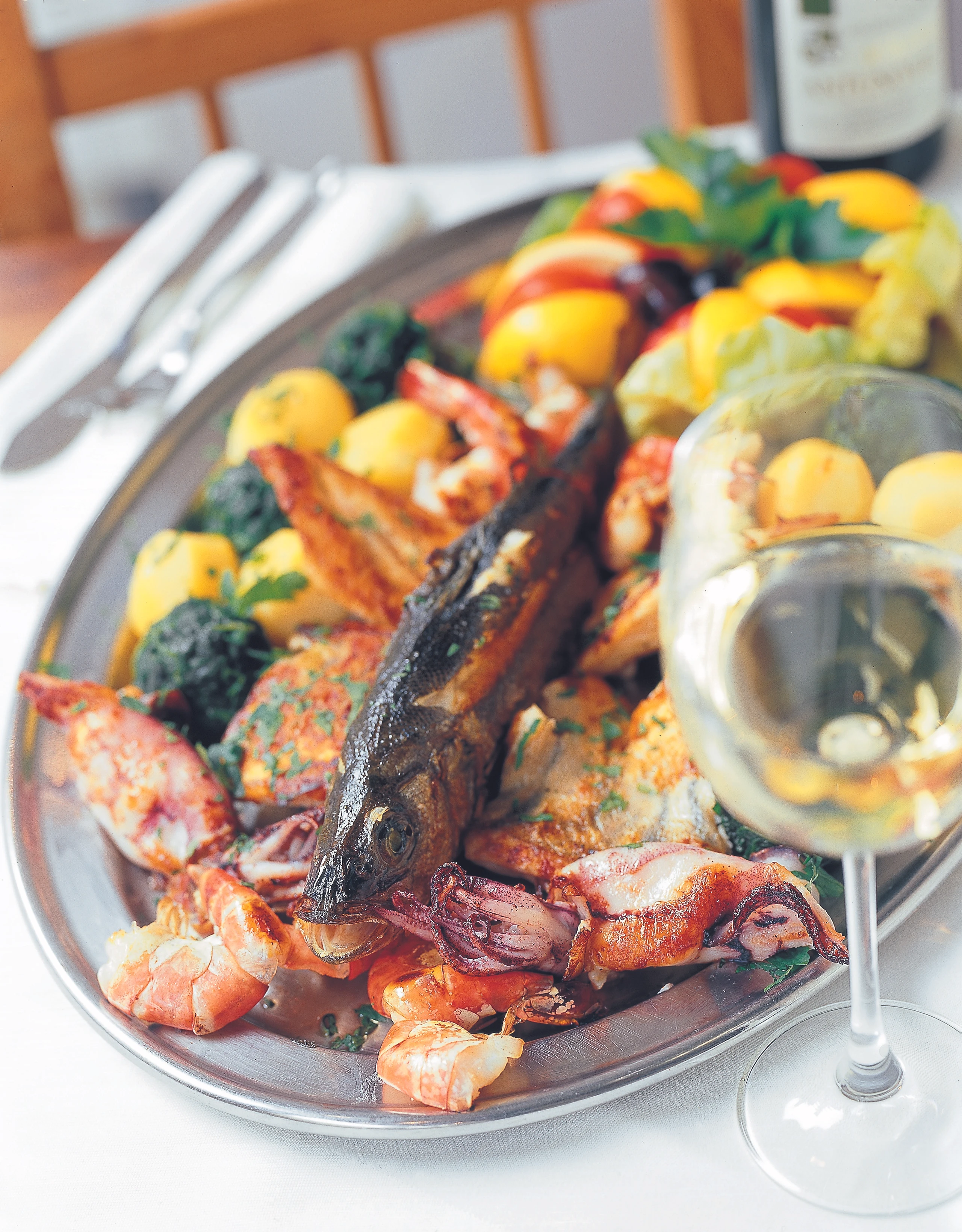 Dalmatinische Fischplatte