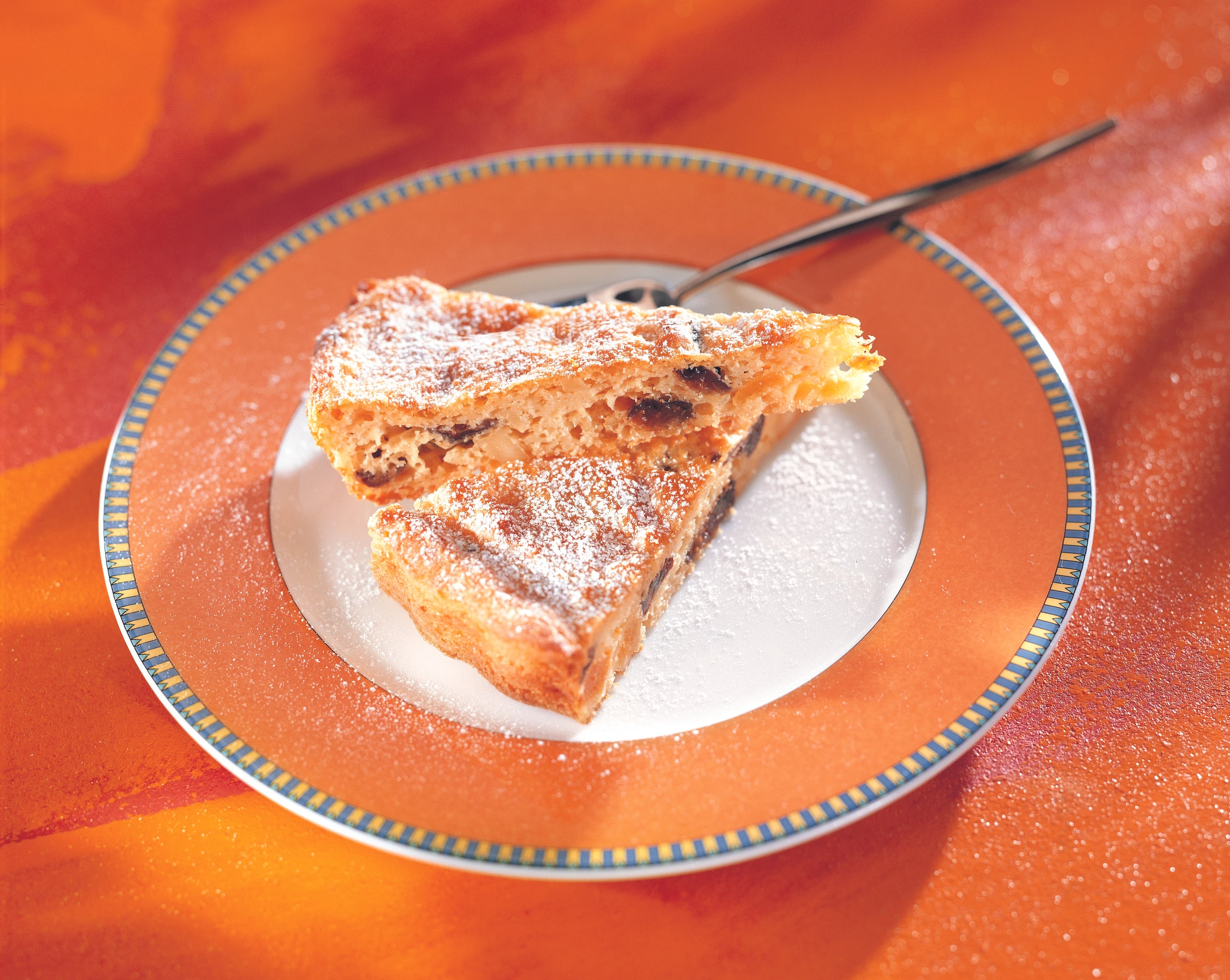 Erdäpfeltarte mit Trockenfrüchten