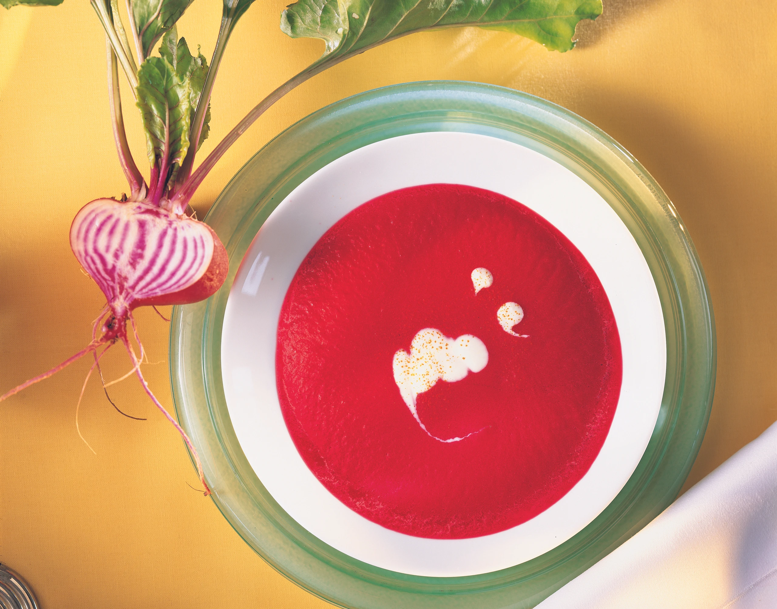 Rote-Rüben-Erdäpfelsuppe