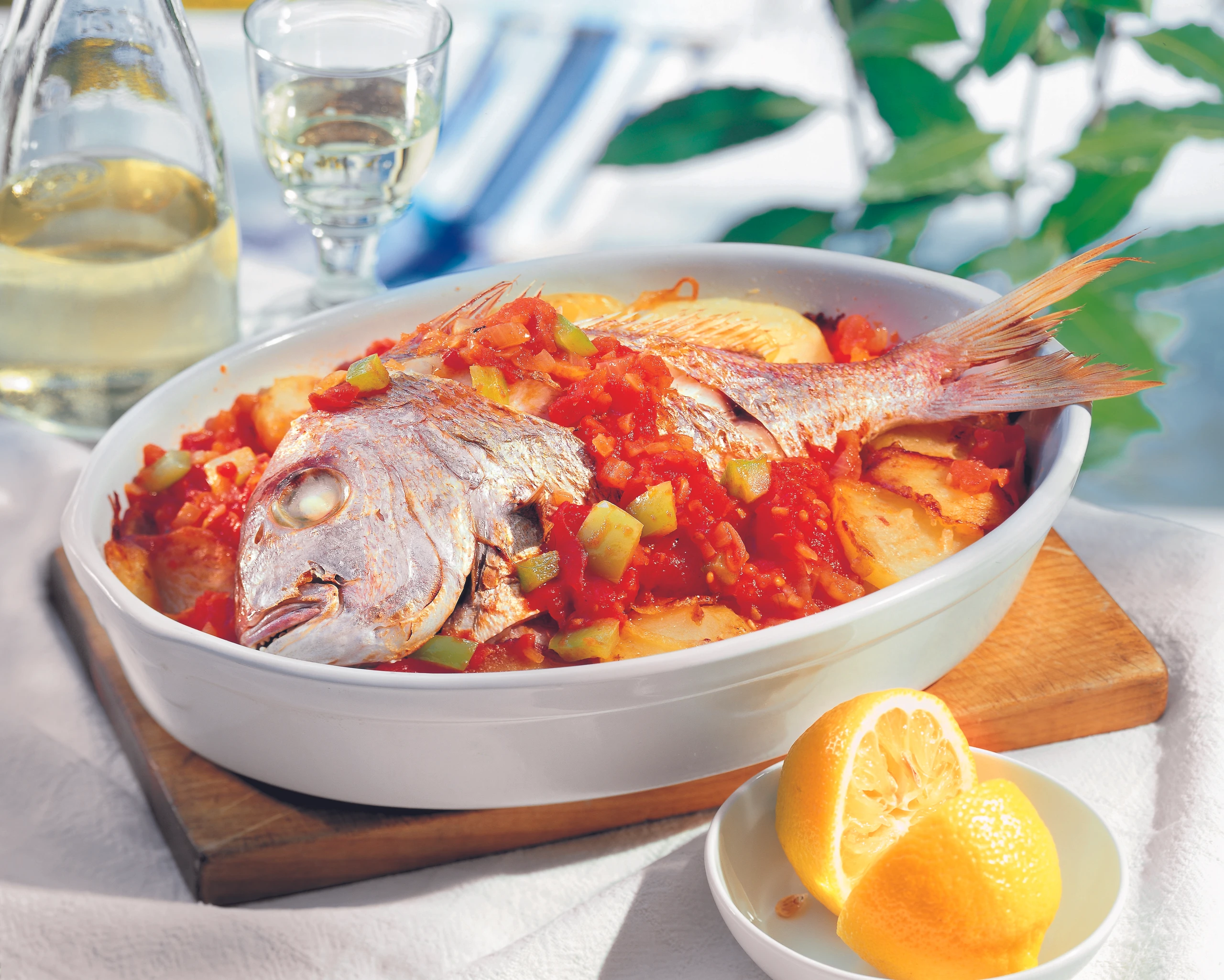 Pescado al horno - Fisch aus dem Backofen