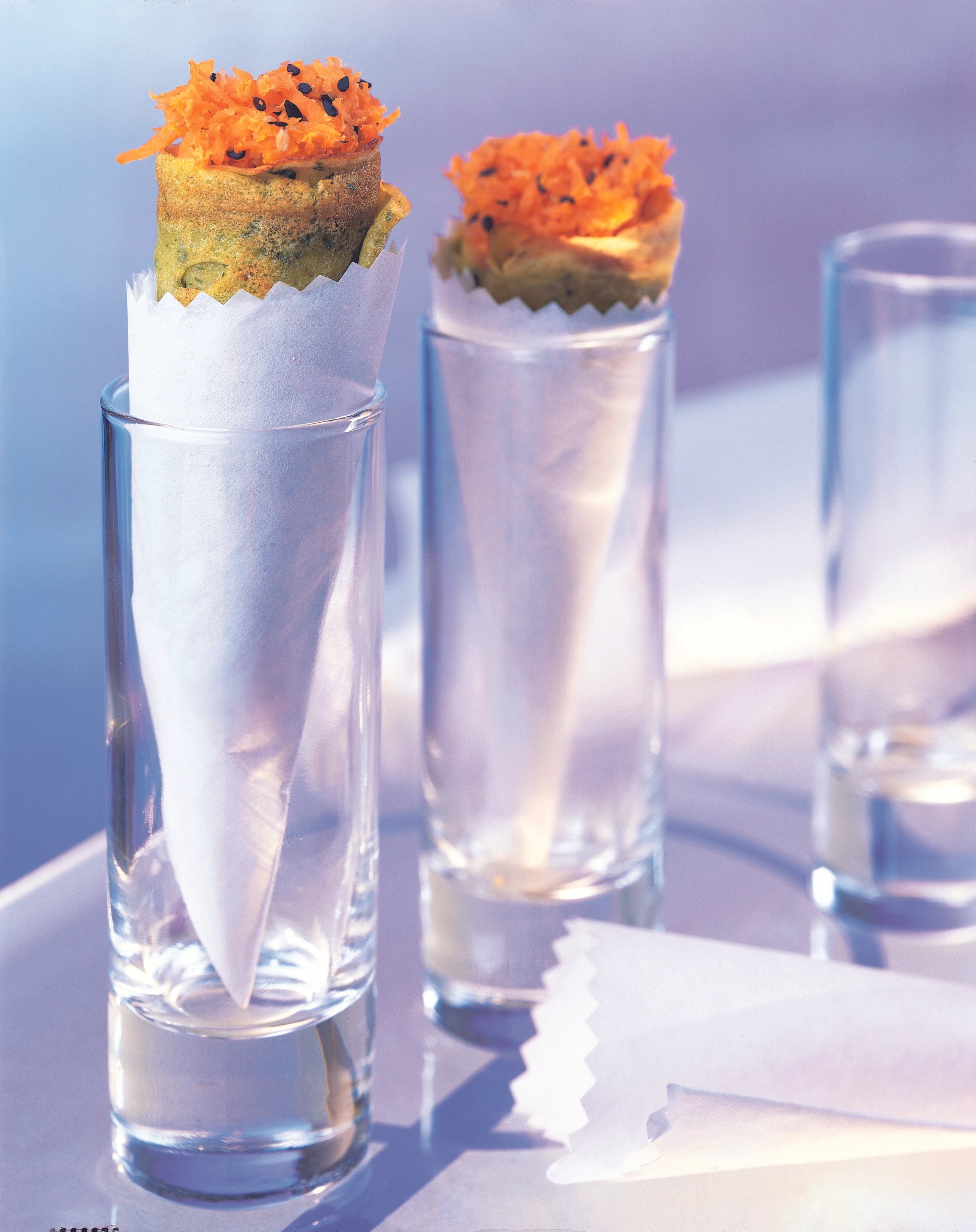 Basilikum-Palatschinken