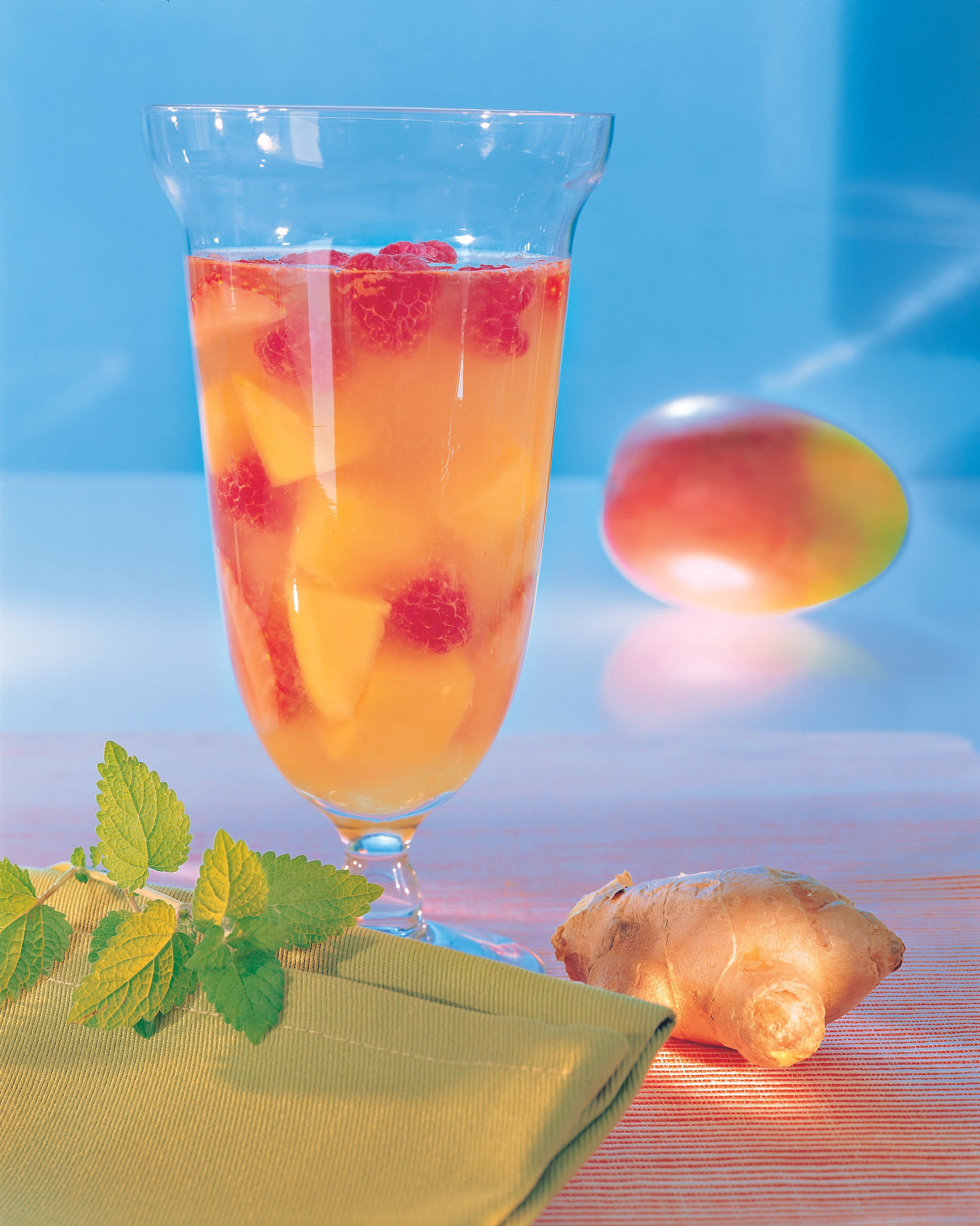 Beeren-Punsch mit Ingwer