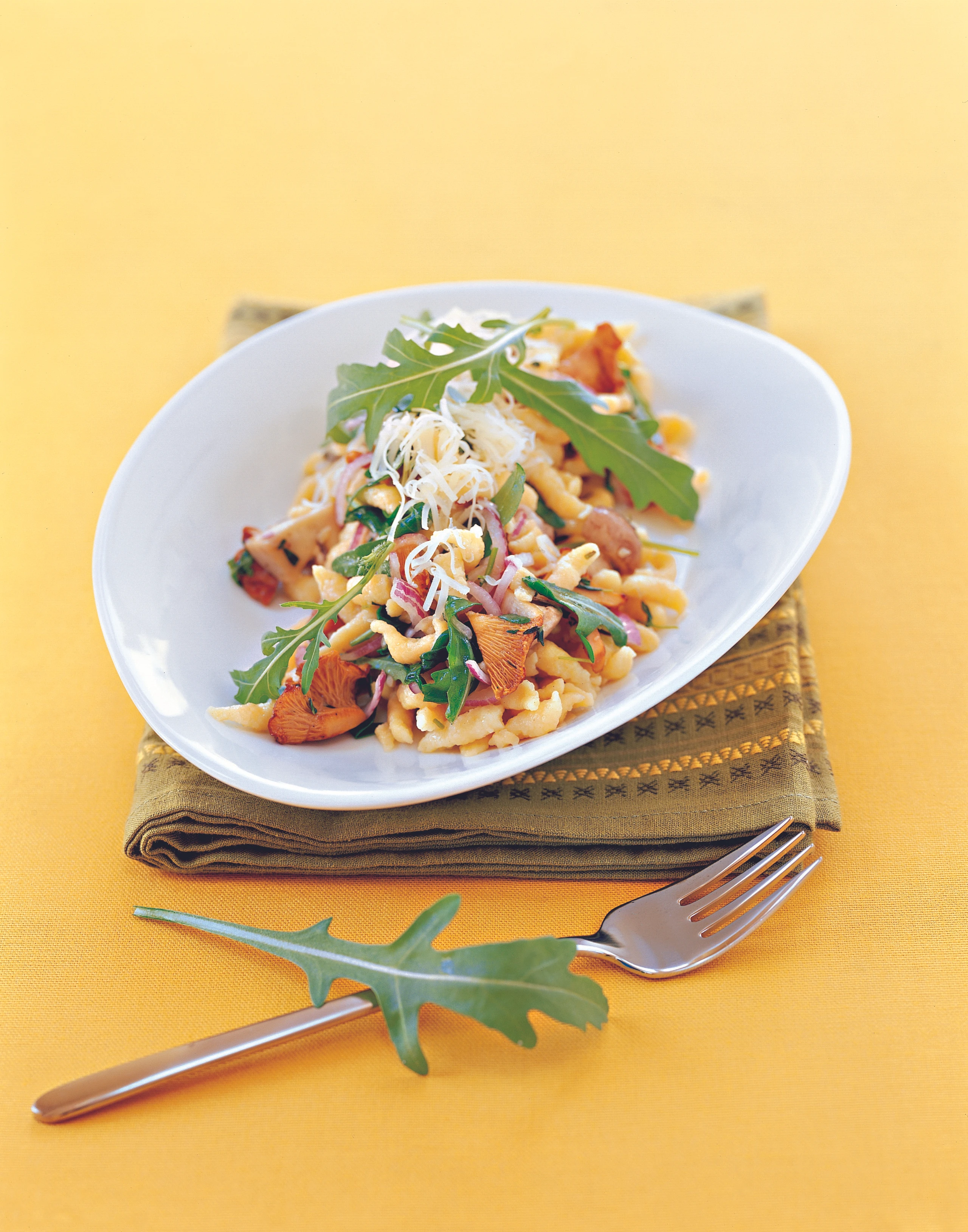 Spätzle mit Pilzen