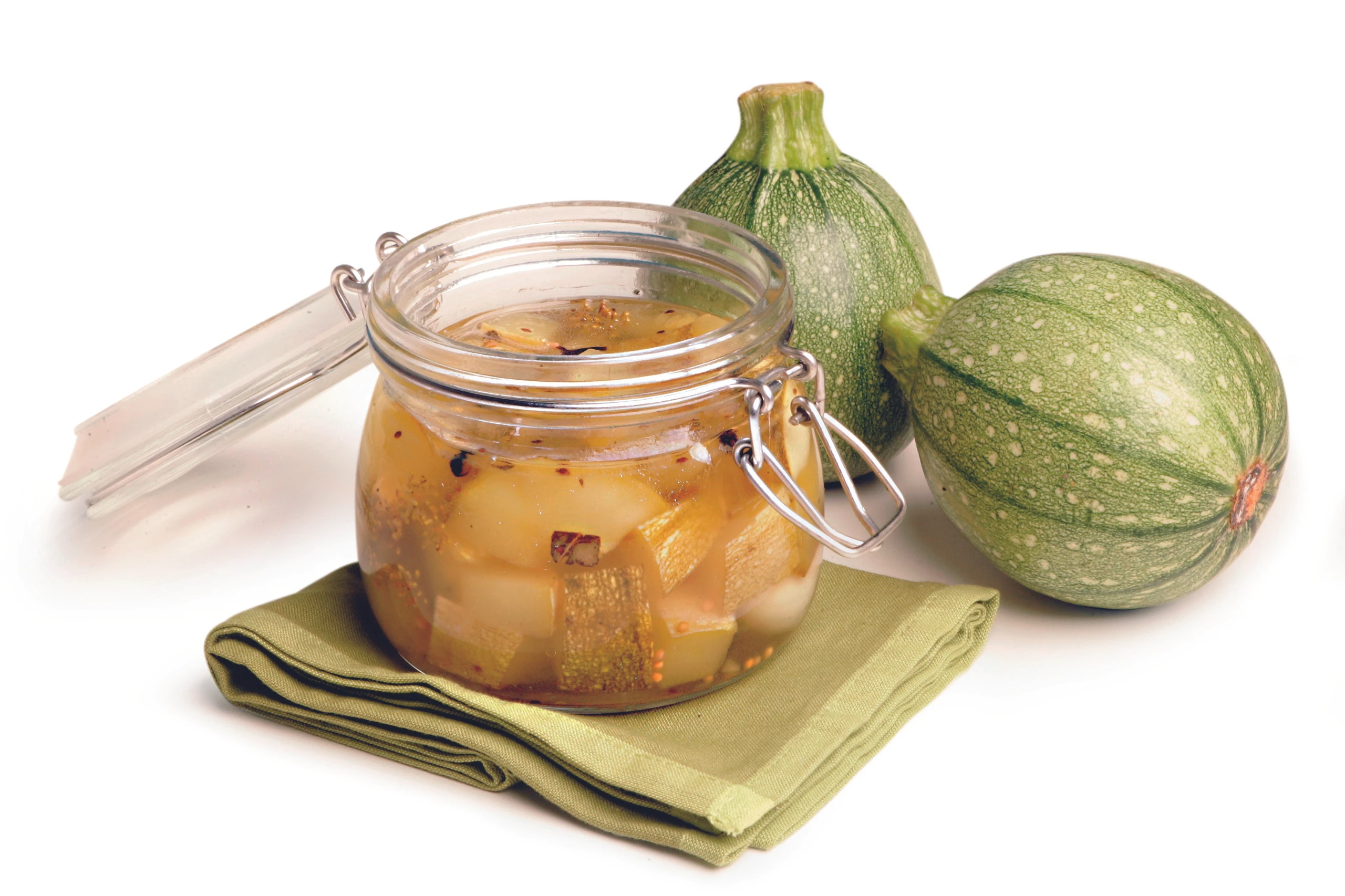 Eingelegte Zucchini
