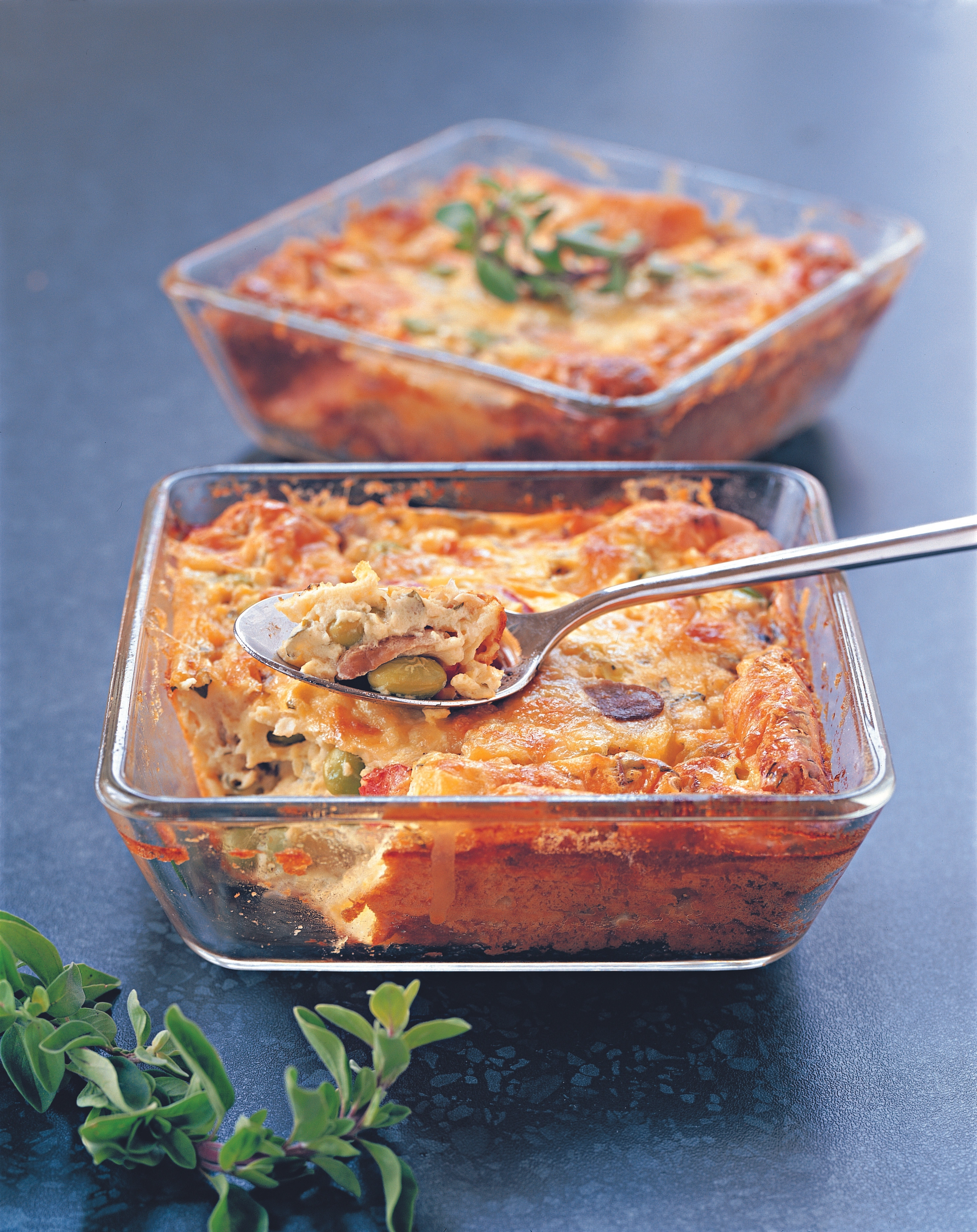 Schneller Gemüseauflauf • Rezept