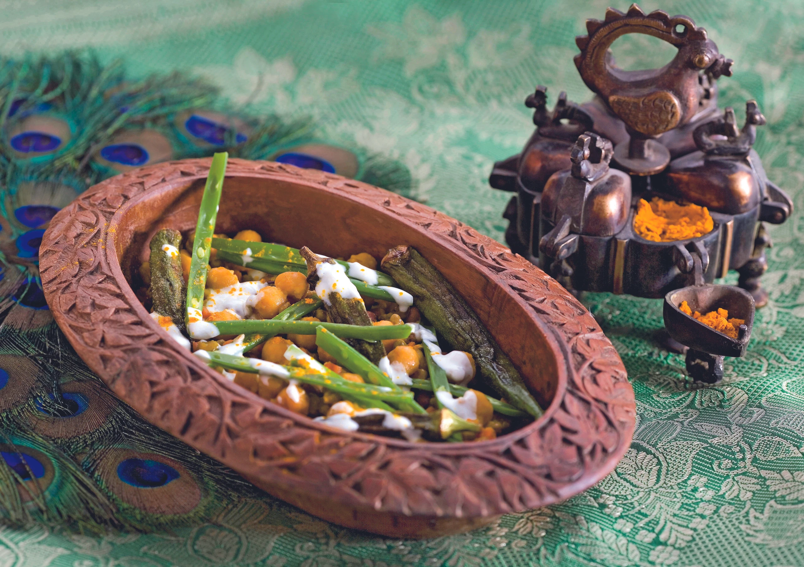 Vegetarisches Bohnencurry