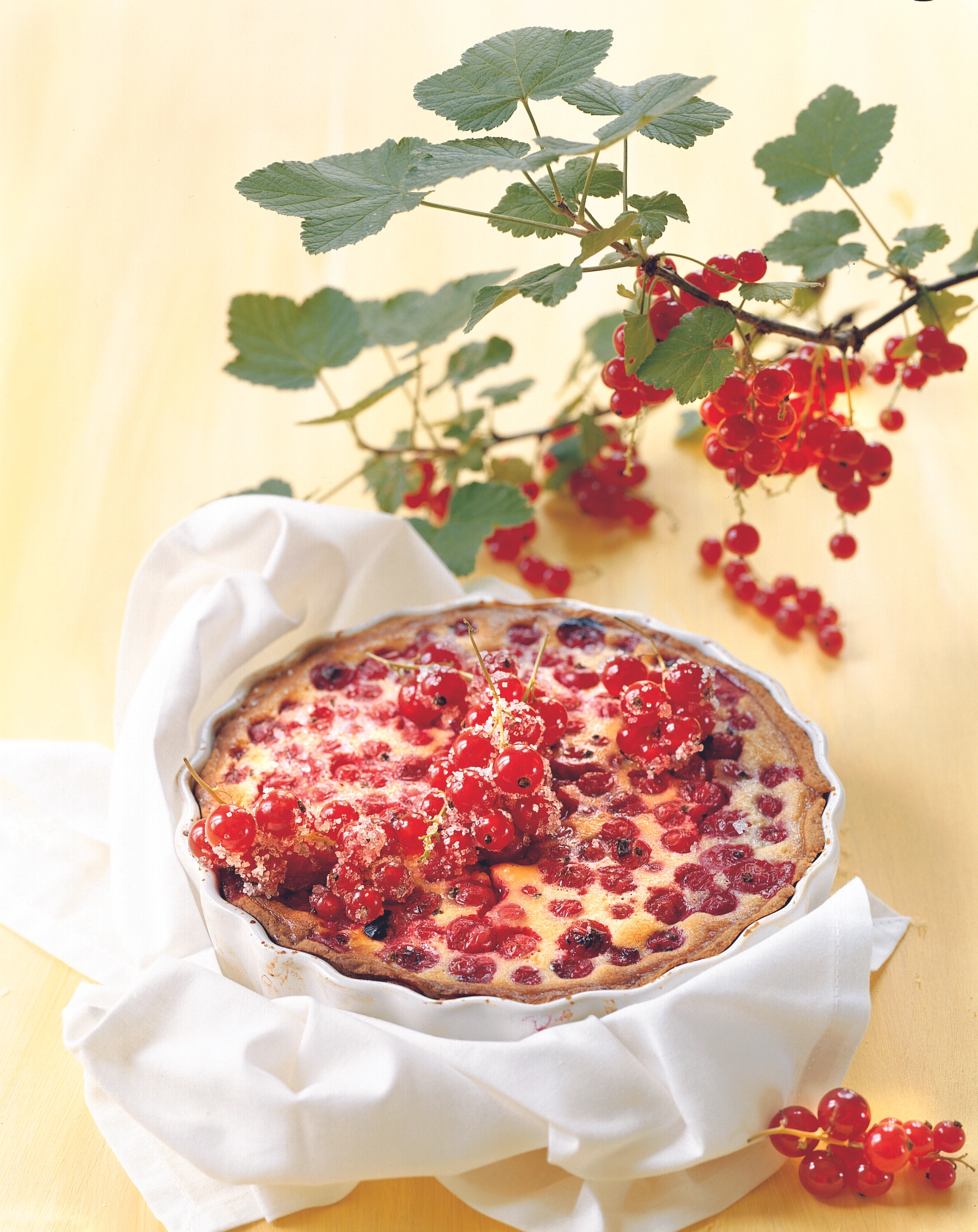 Tarte mit Ribiseln